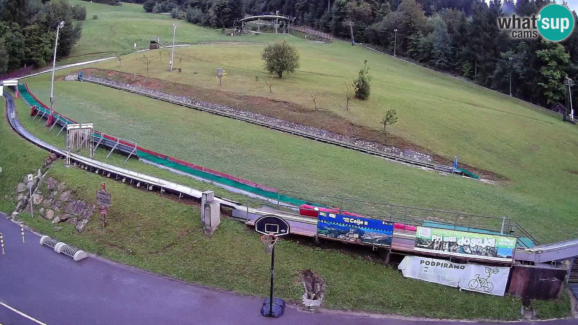 Celjska Koča – Blick vom Hotel