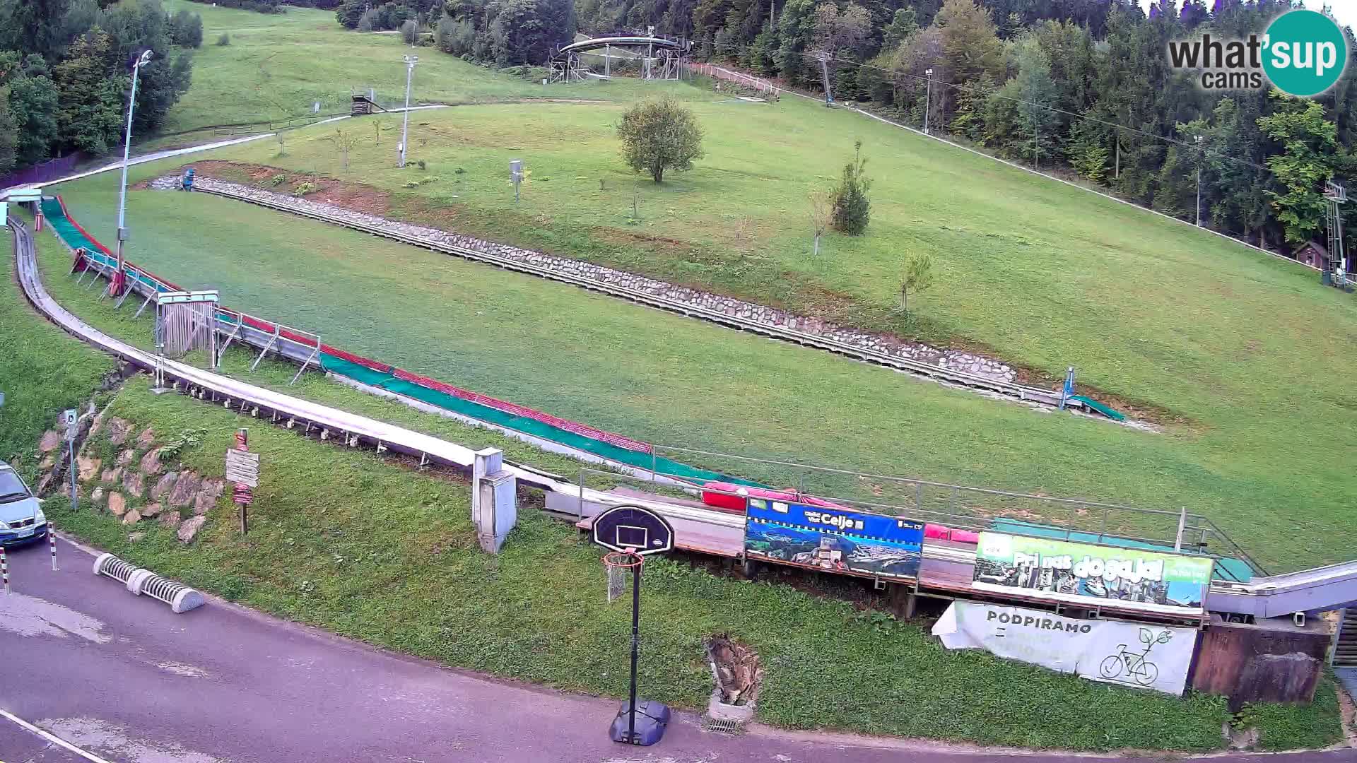 Celjska Koča – Blick vom Hotel