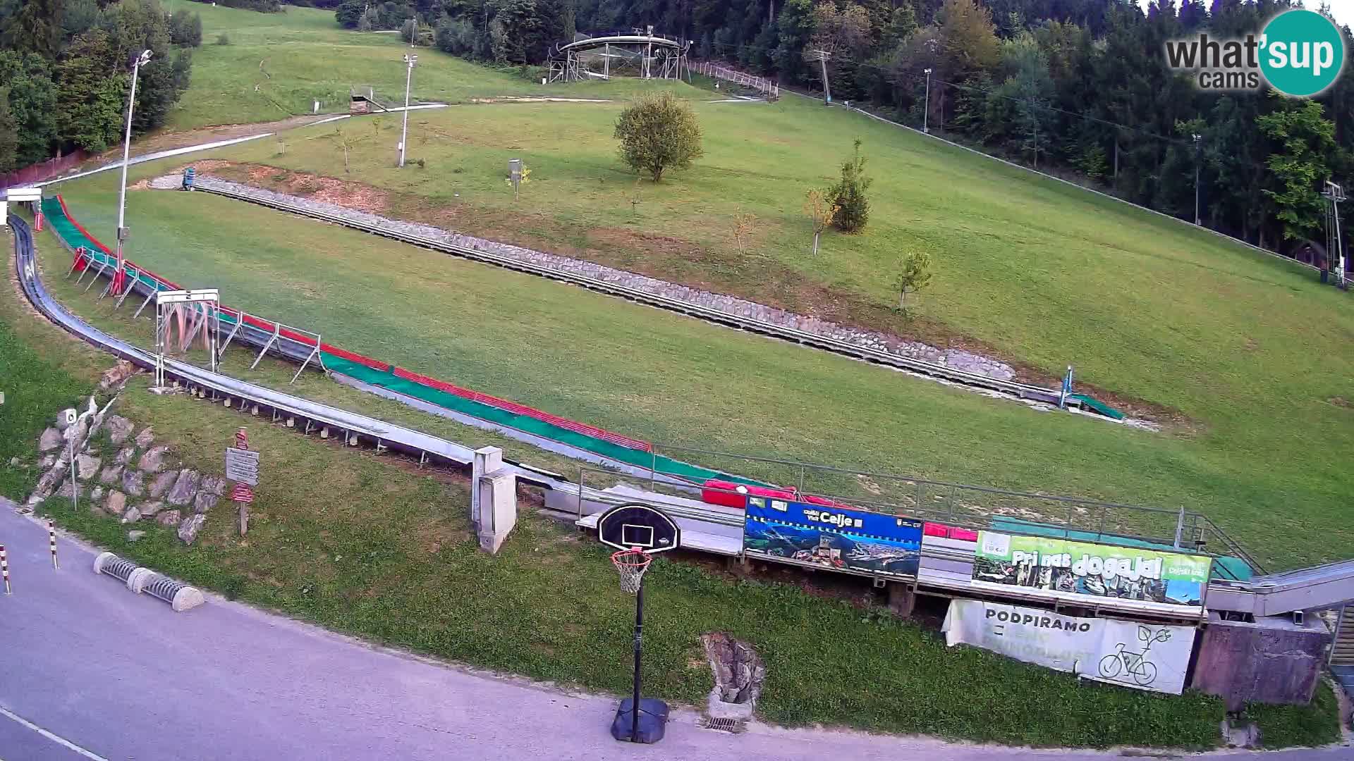 Celjska Koča – Blick vom Hotel