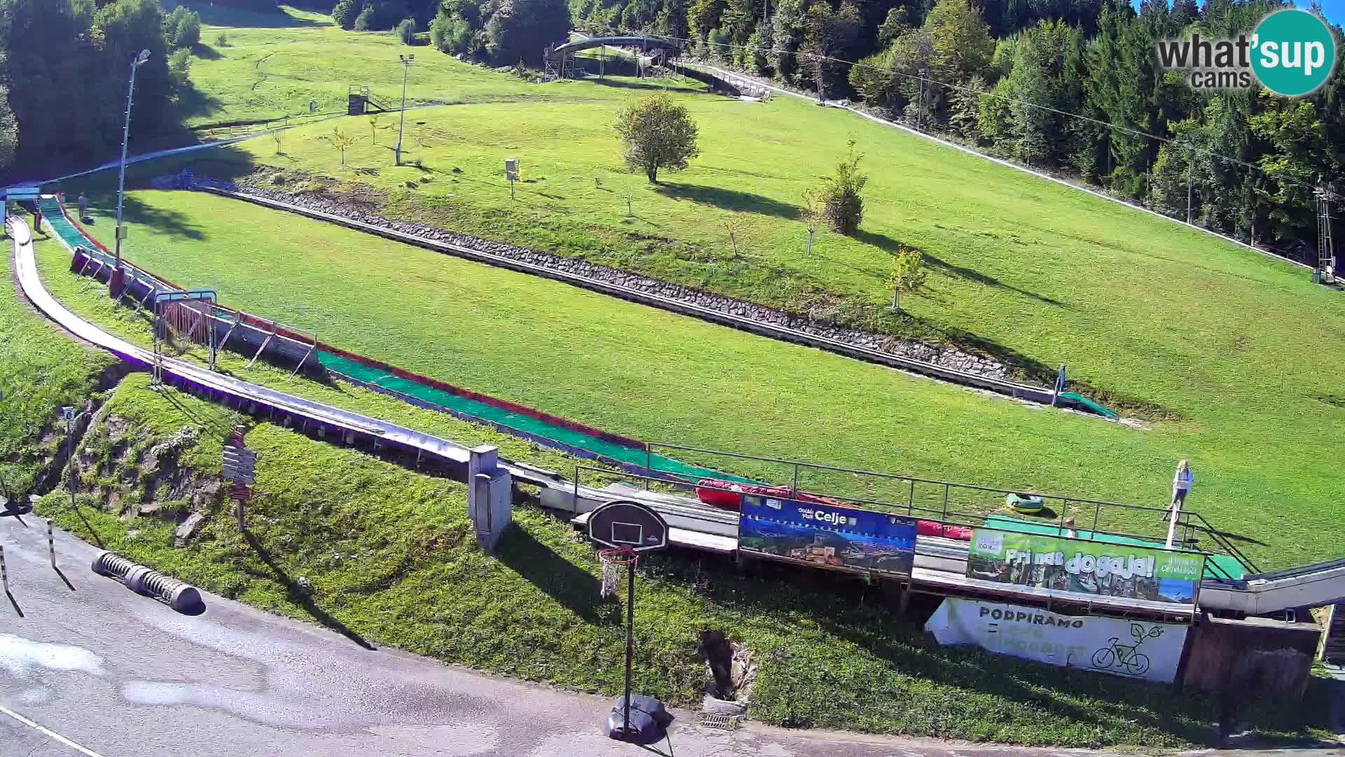Celjska Koča – Blick vom Hotel