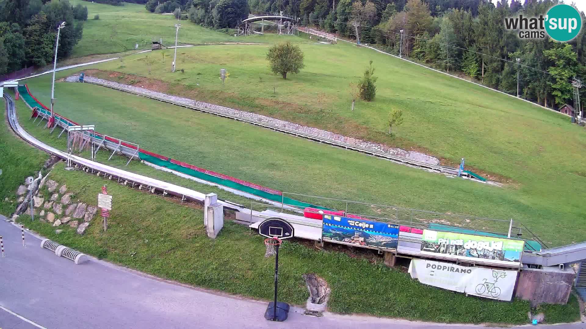 Celjska Koča – Blick vom Hotel
