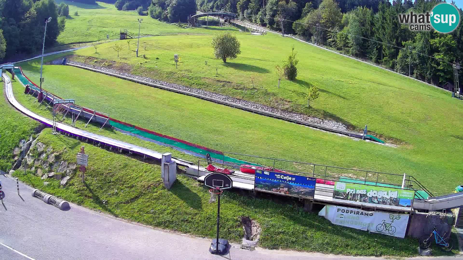 Celjska Koča – Blick vom Hotel