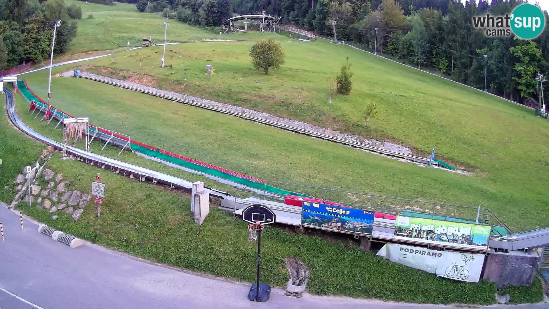 Celjska Koča – Blick vom Hotel