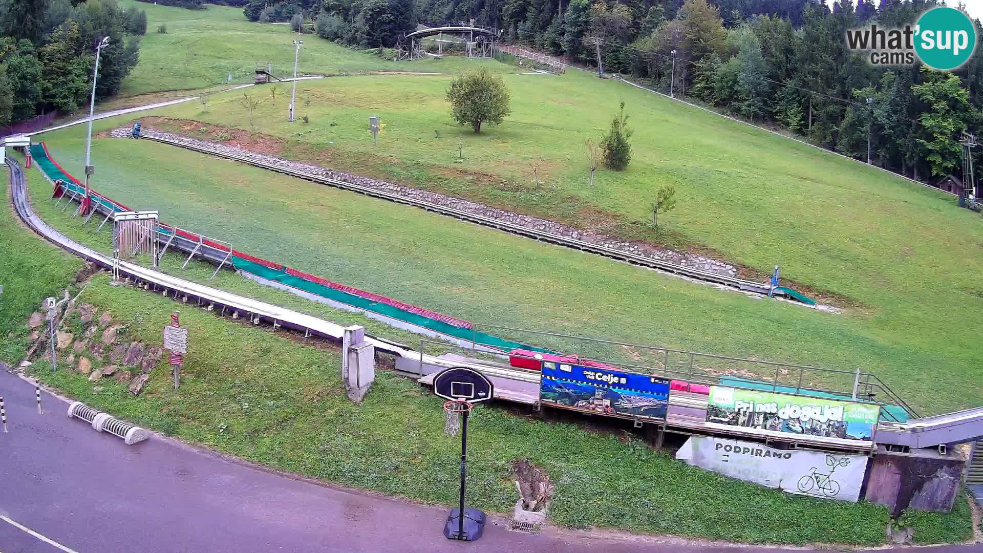 Celjska Koča – Blick vom Hotel