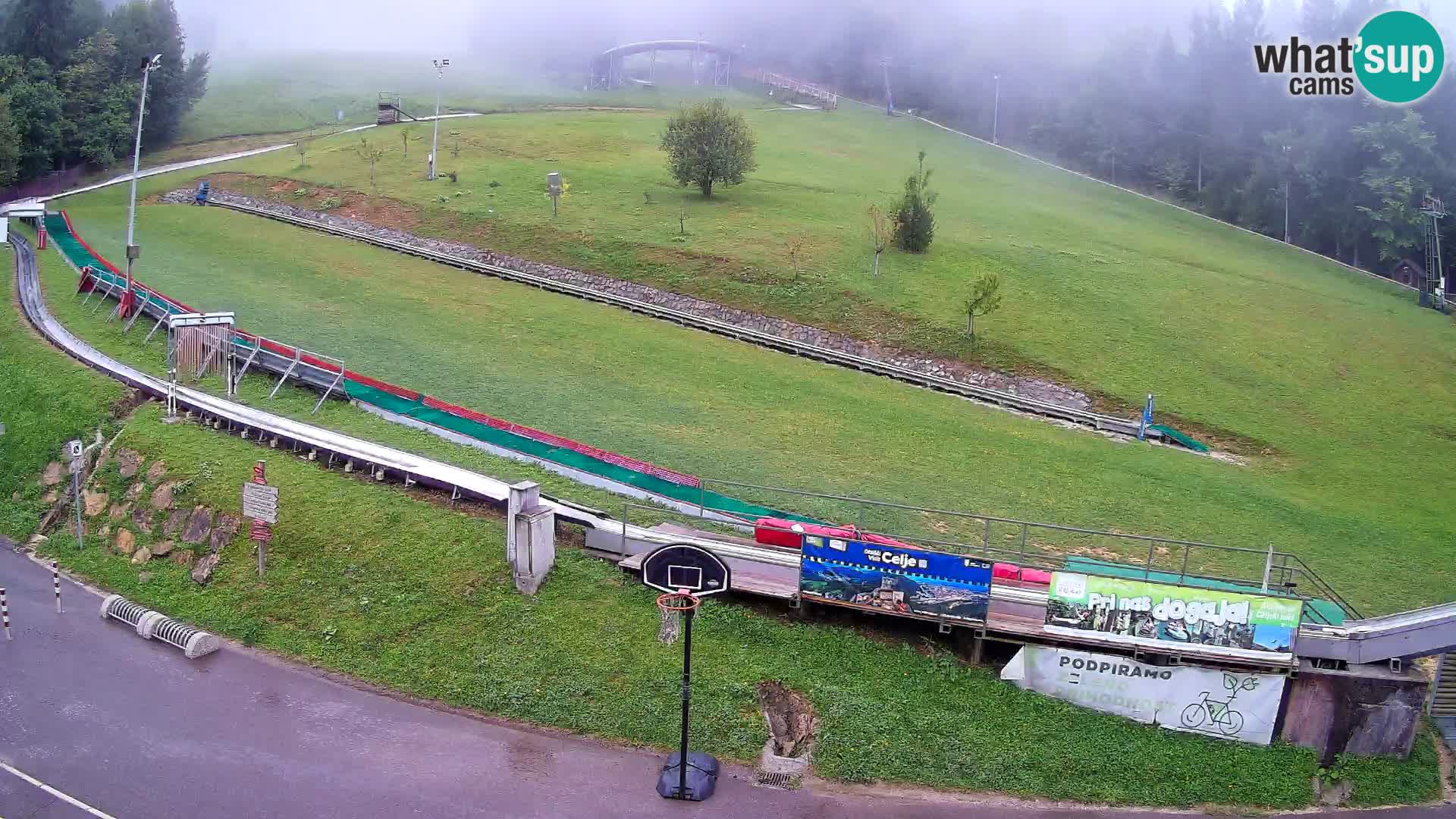 Celjska Koča – Blick vom Hotel