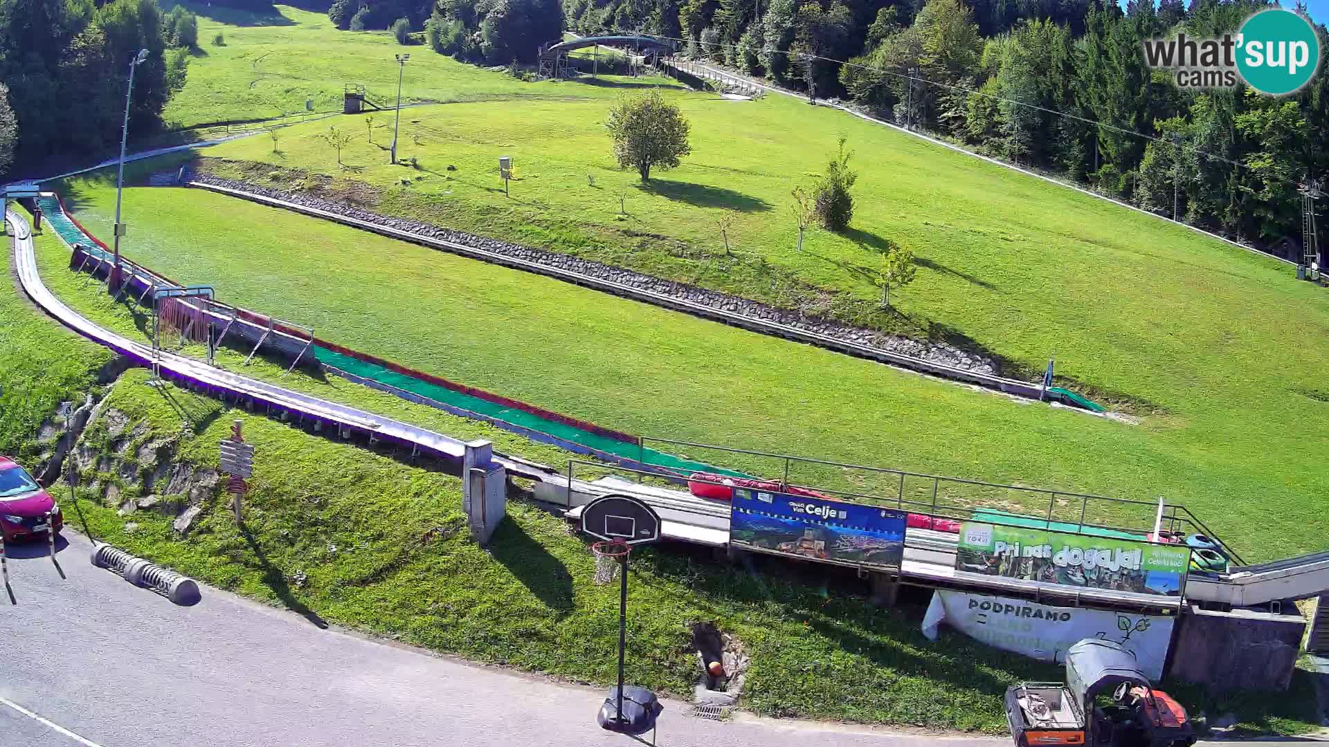 Celjska Koča – vista dall’hotel