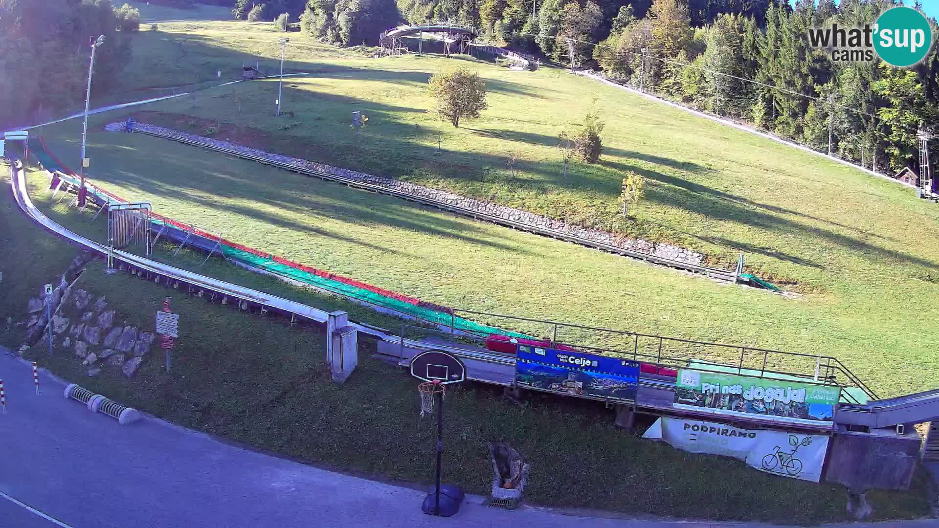 Celjska Koča – Blick vom Hotel