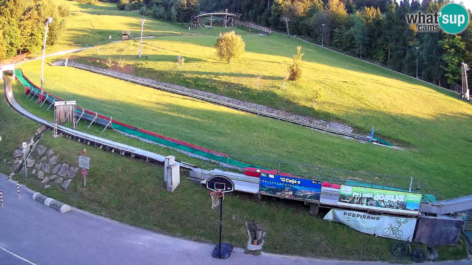 Celjska Koča – Blick vom Hotel