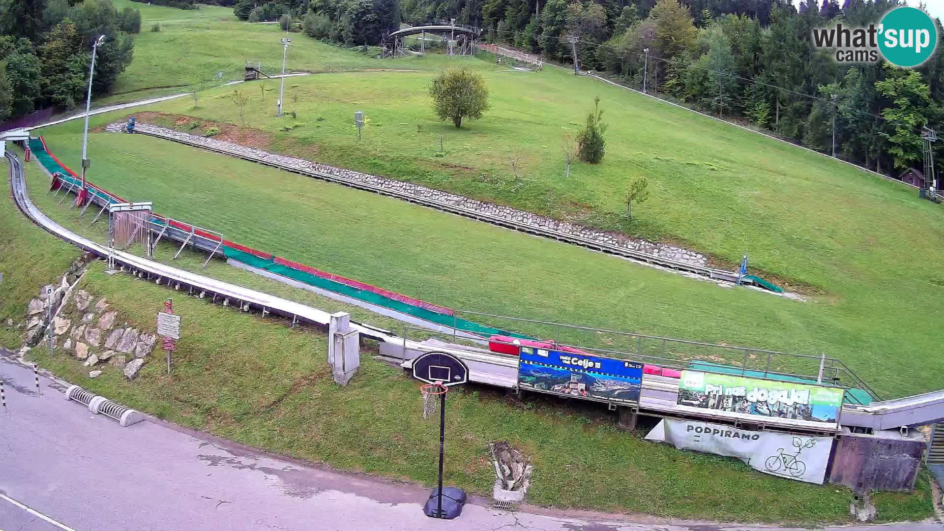 Celjska Koča – Blick vom Hotel
