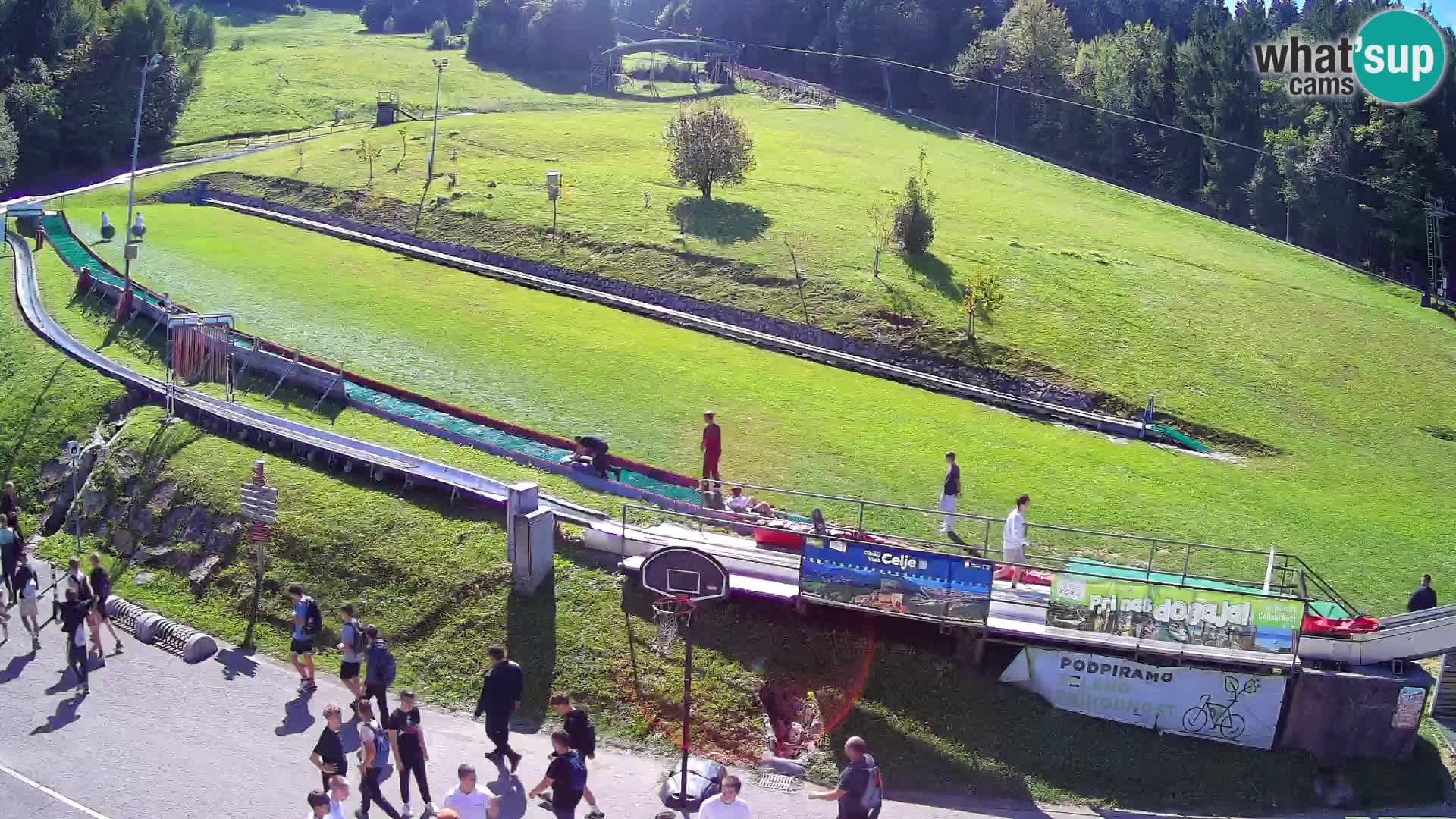Celjska Koča – vista dall’hotel