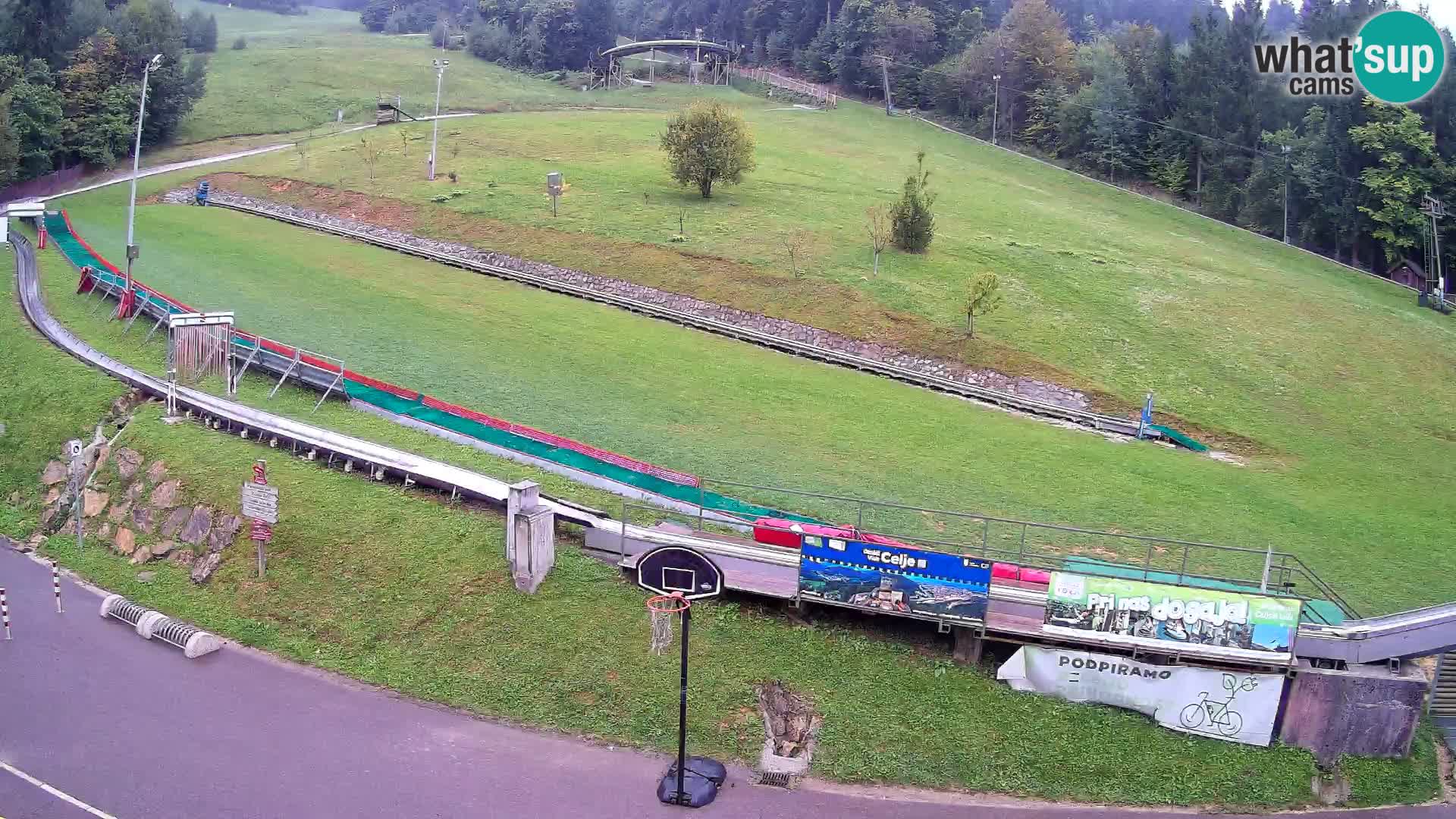 Celjska Koča – Blick vom Hotel