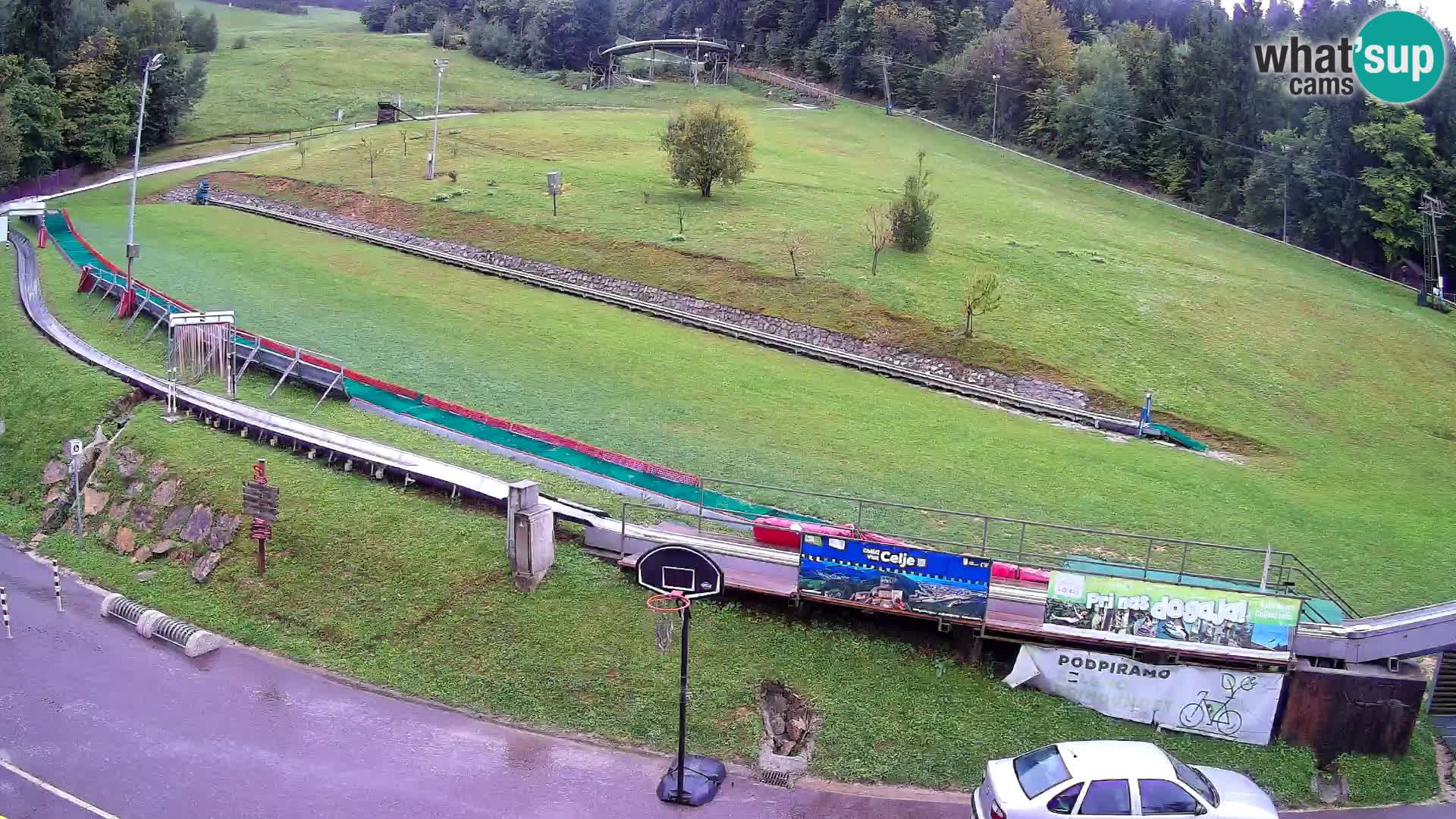 Celjska Koča – Blick vom Hotel