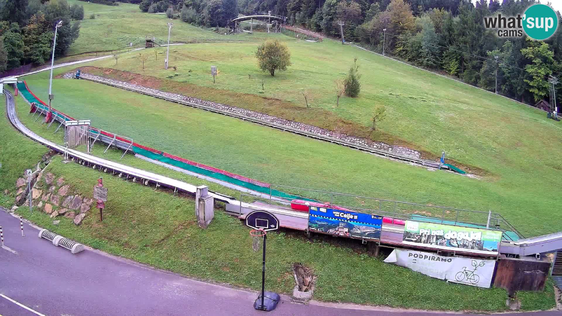 Celjska Koča – Blick vom Hotel