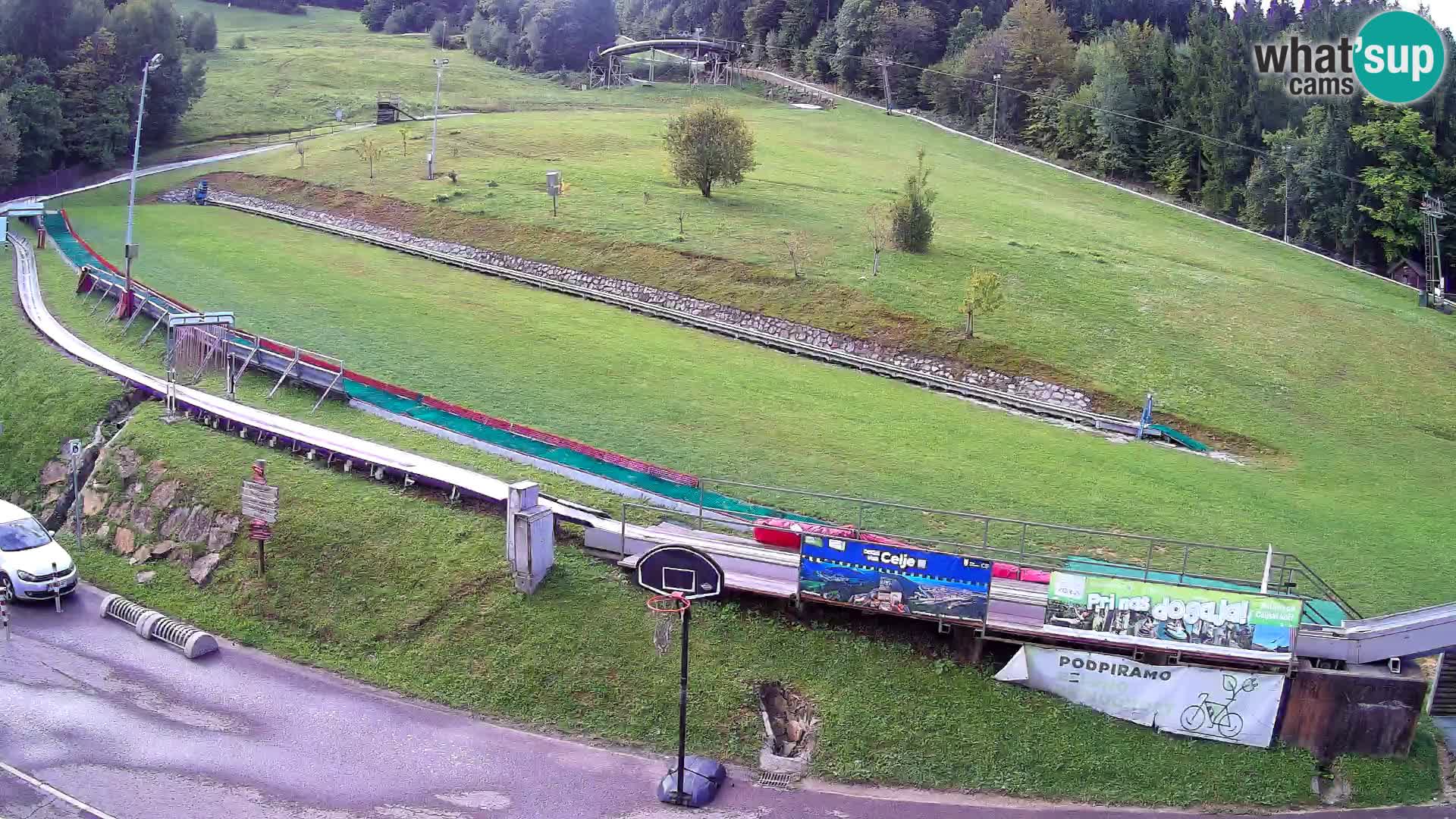 Celjska Koča – vista desde el hotel