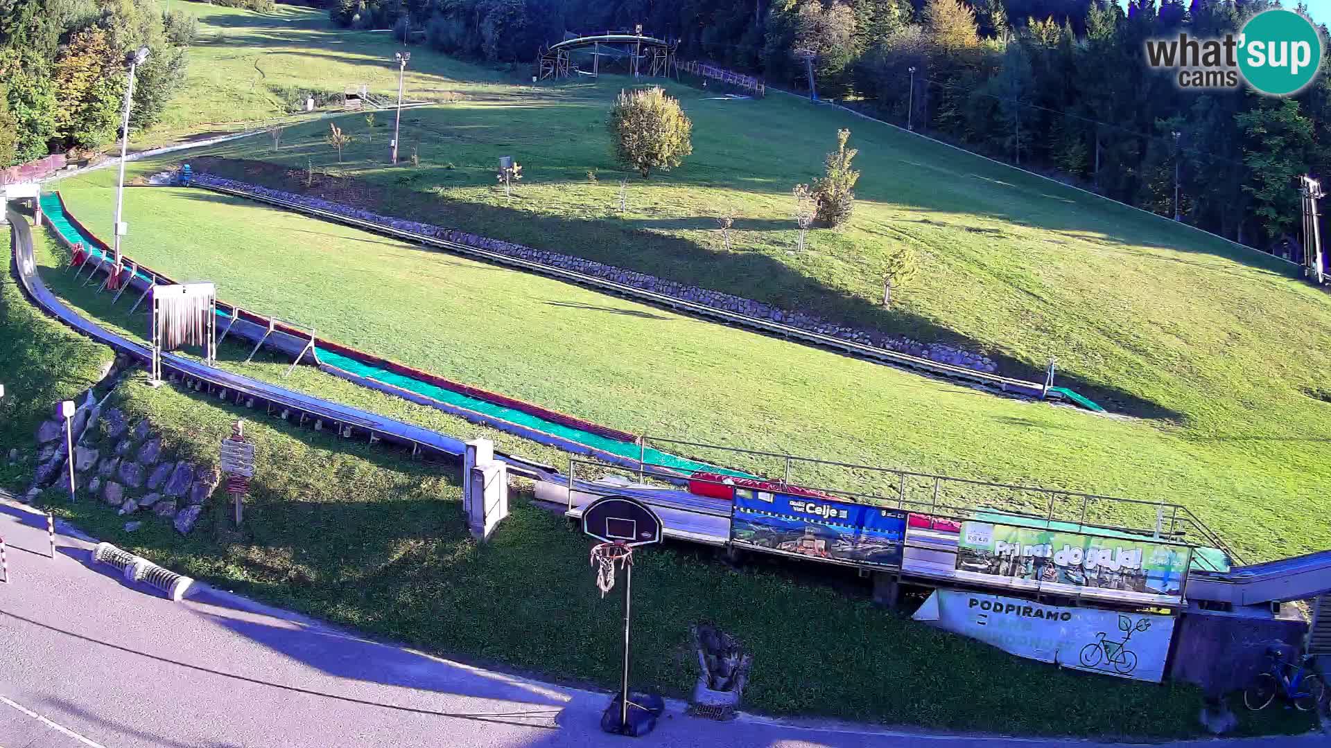 Celjska Koča – Blick vom Hotel
