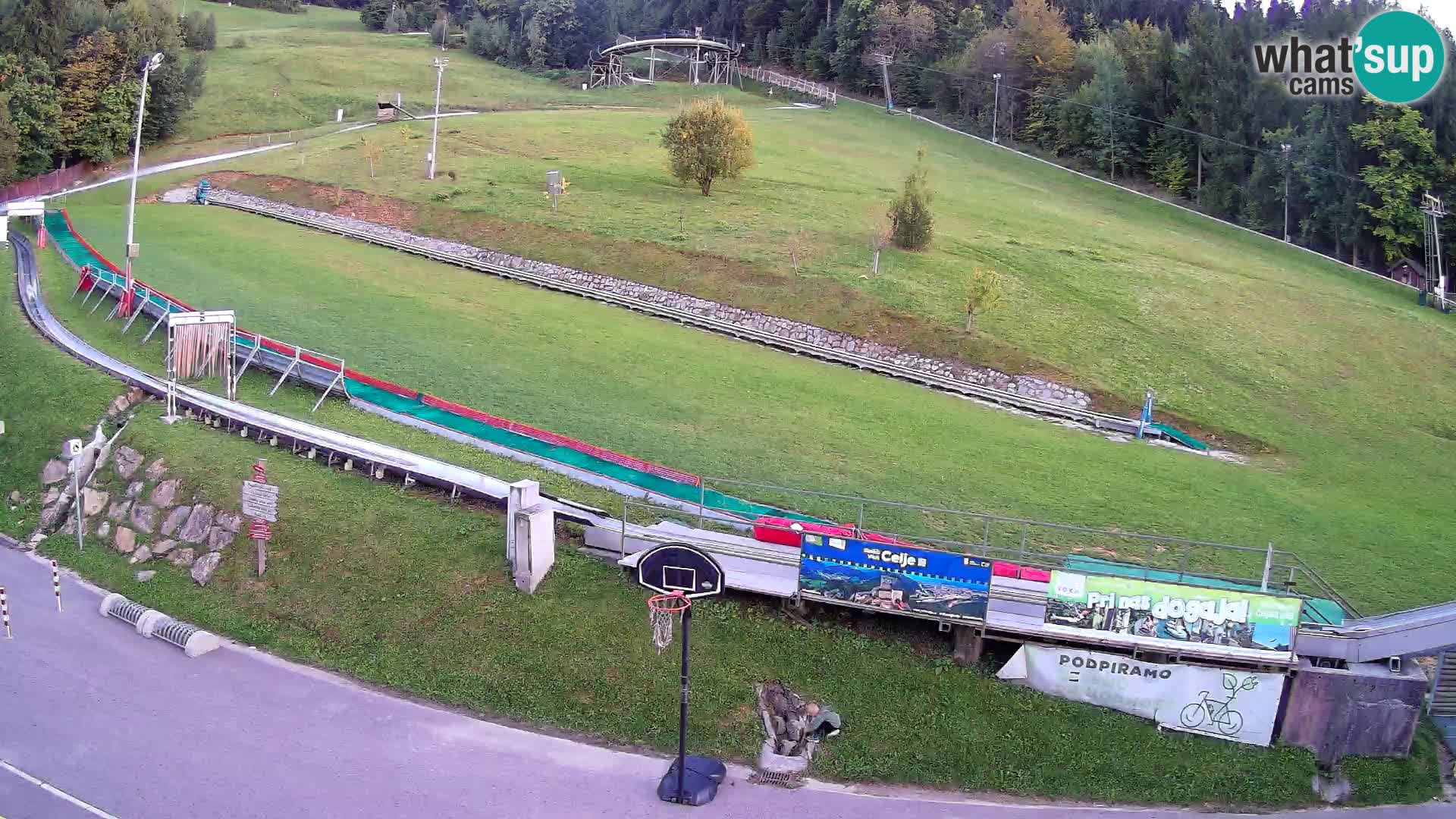 Celjska Koča – Blick vom Hotel
