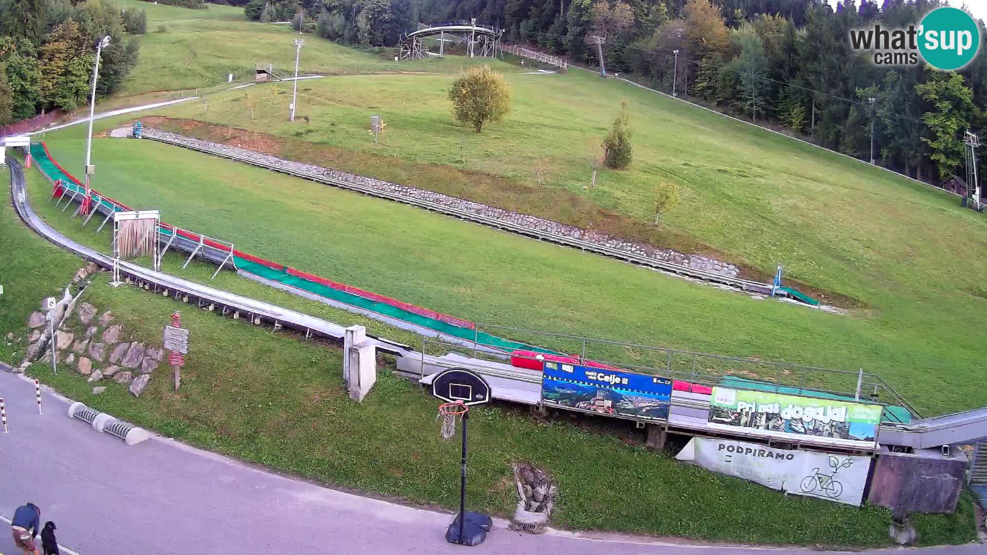 Celjska Koča – Blick vom Hotel