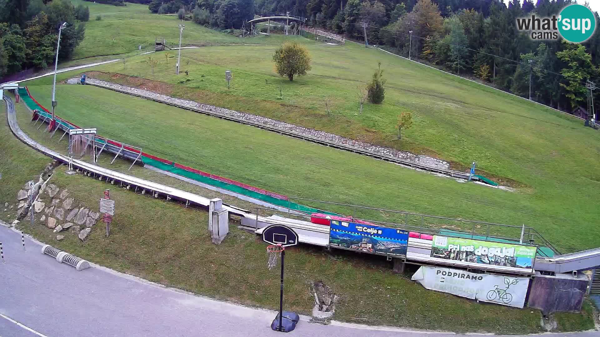 Celjska Koča – Blick vom Hotel