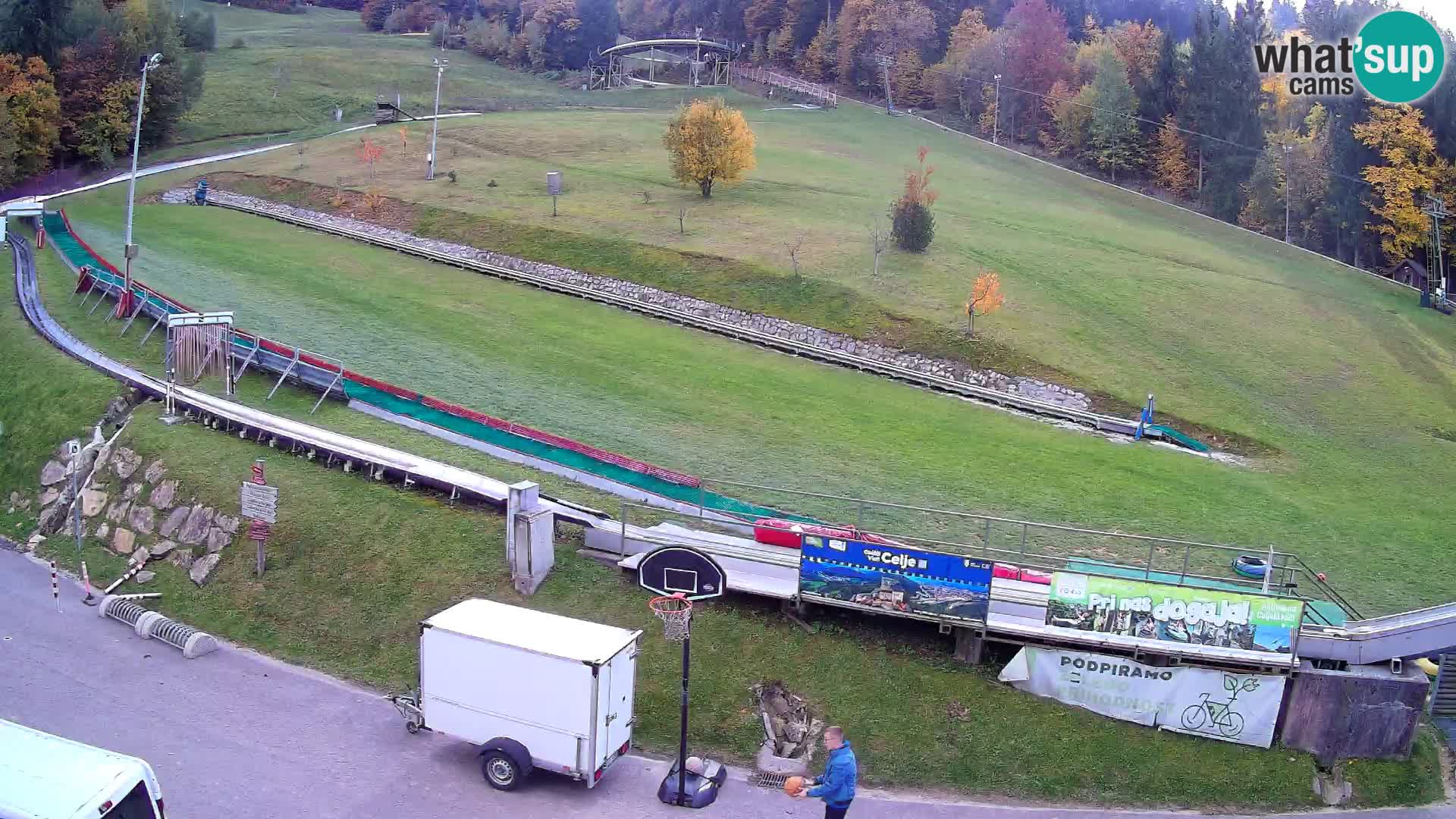 Celjska Koča – Blick vom Hotel