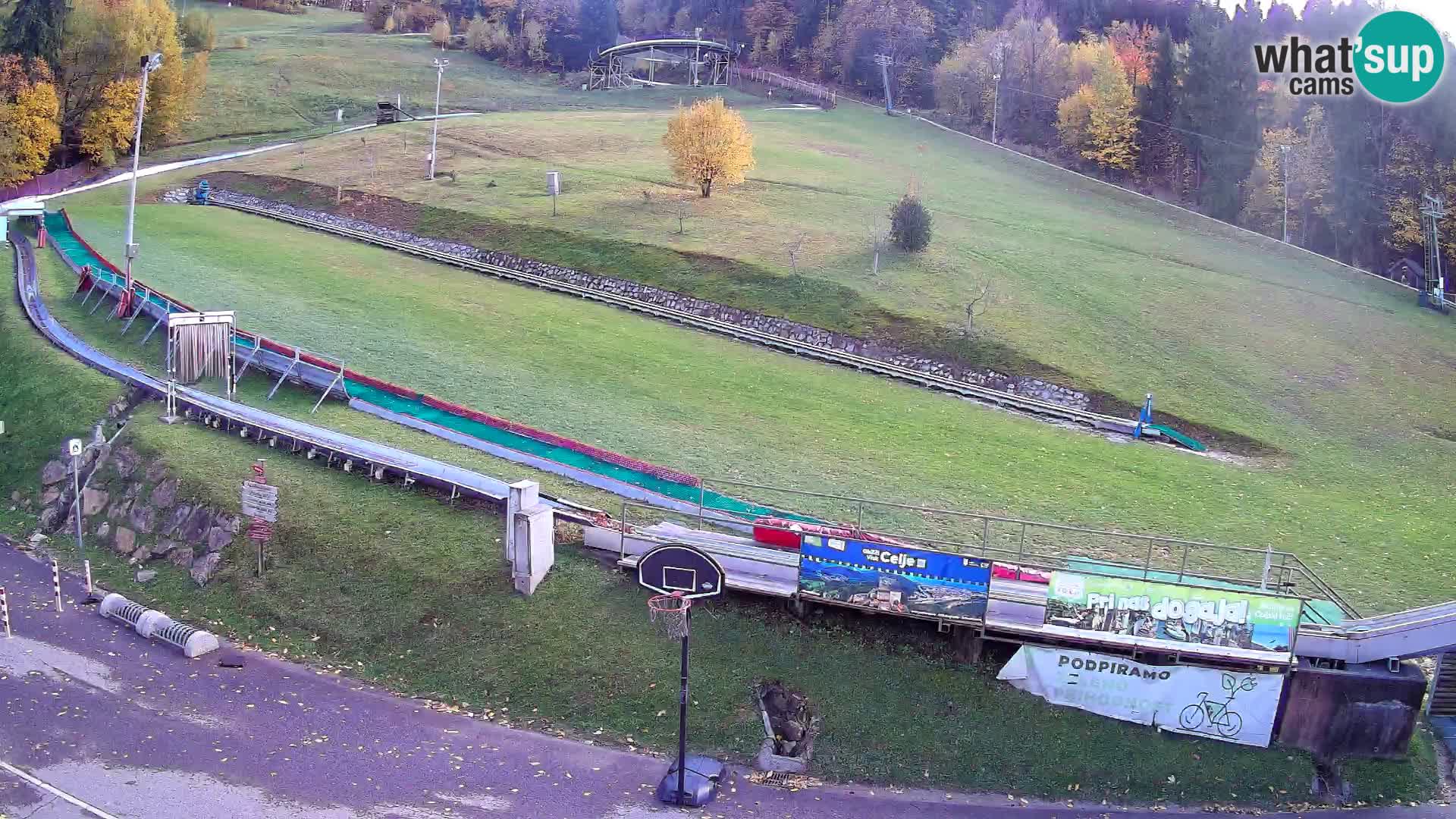 Celjska Koča – Blick vom Hotel