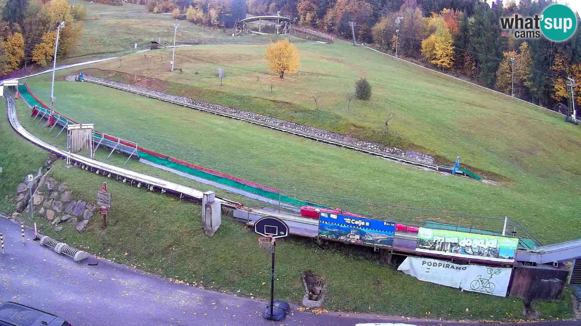Celjska Koča – Blick vom Hotel