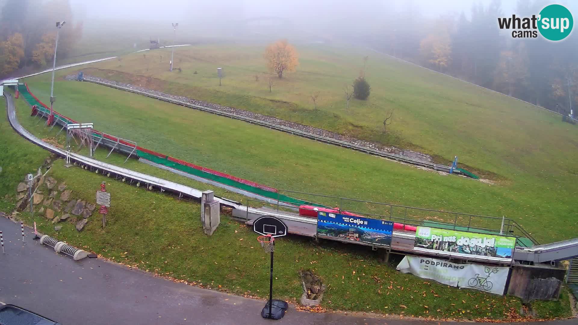 Celjska Koča – Blick vom Hotel