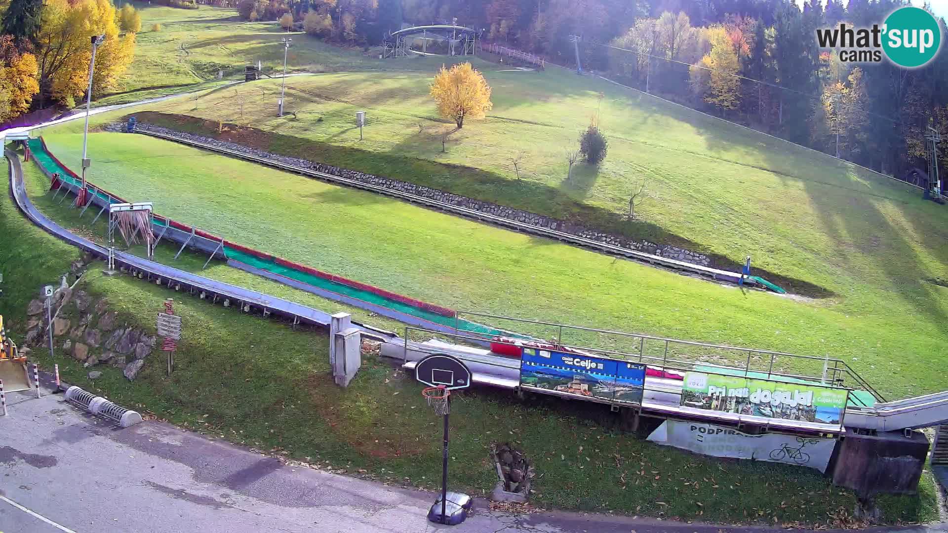Celjska Koča – Blick vom Hotel