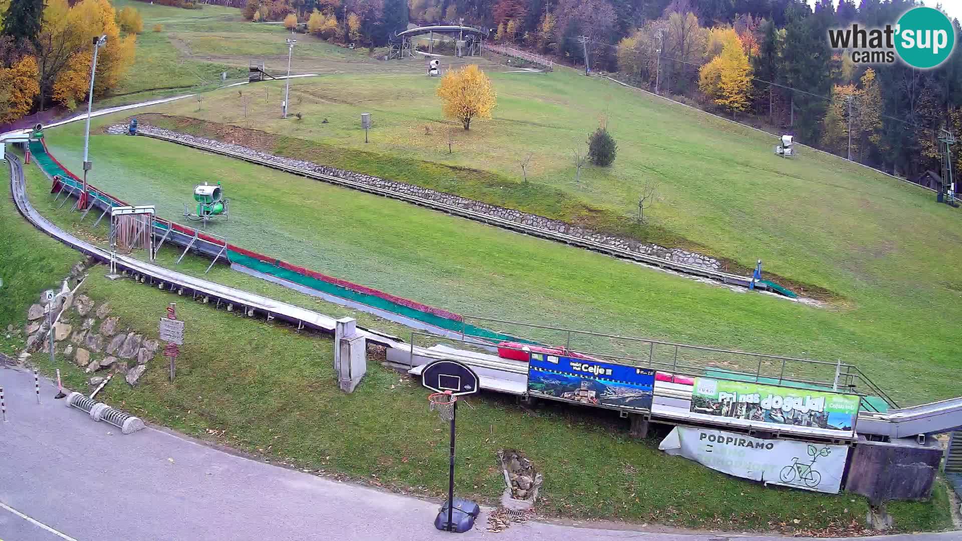 Celjska Koča – Blick vom Hotel