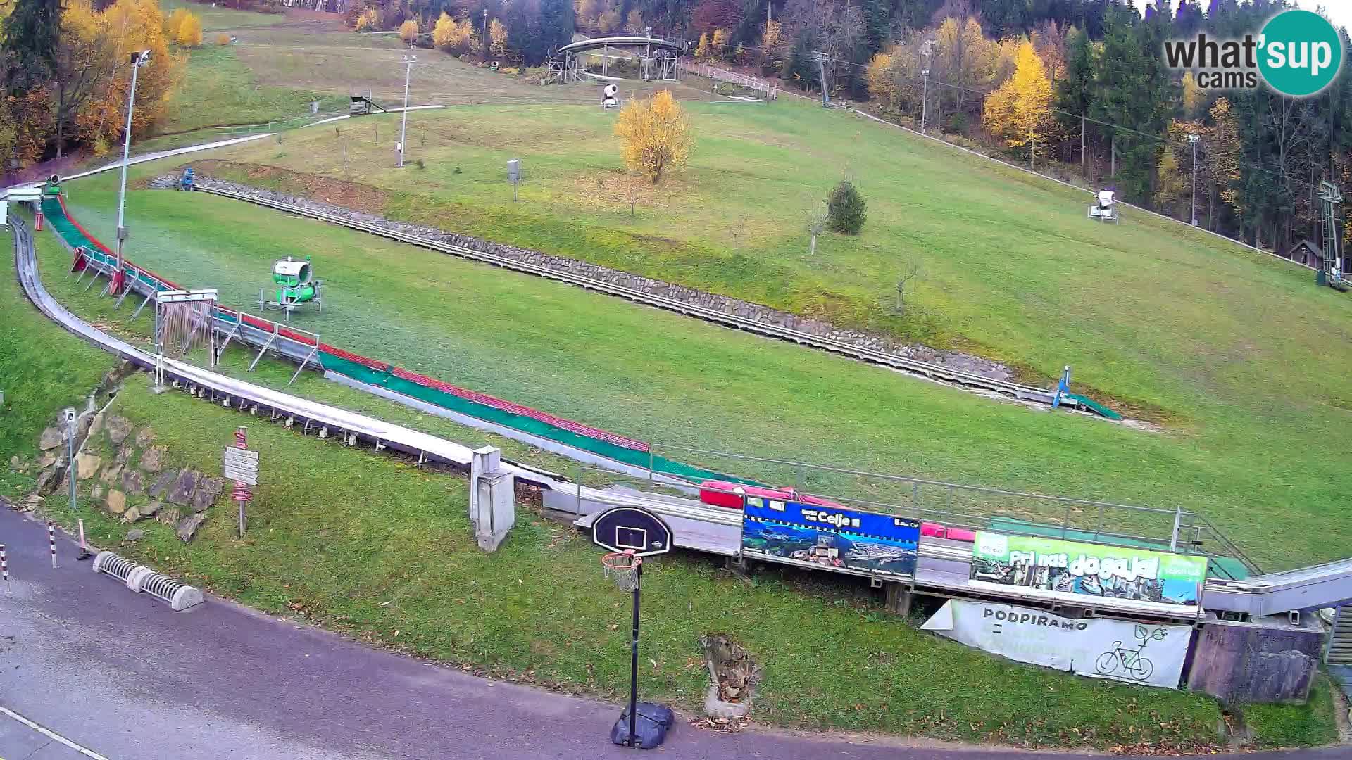 Celjska Koča – Blick vom Hotel