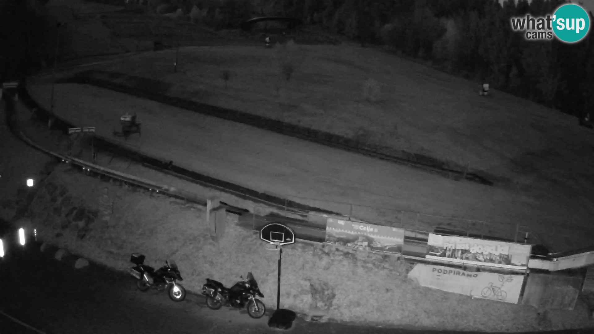 Celjska Koča – Blick vom Hotel