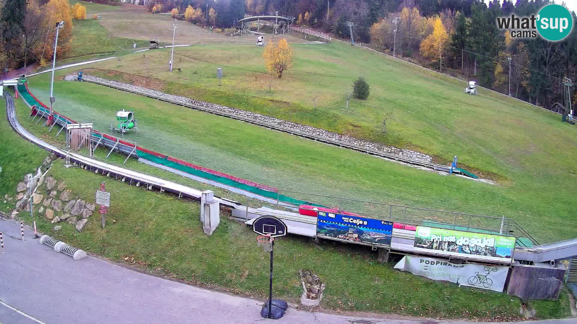 Celjska Koča – Blick vom Hotel