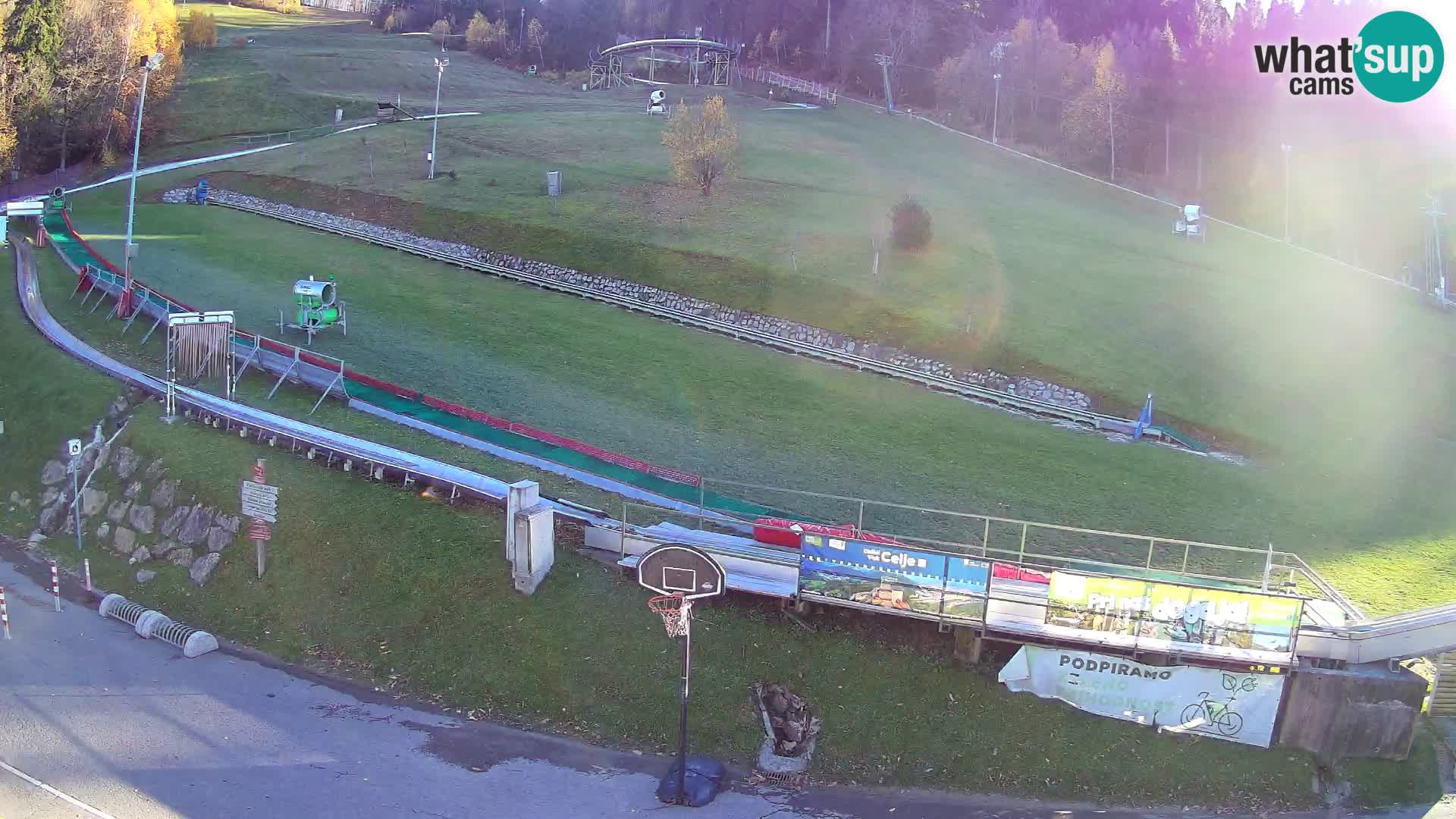 Celjska Koča – Blick vom Hotel