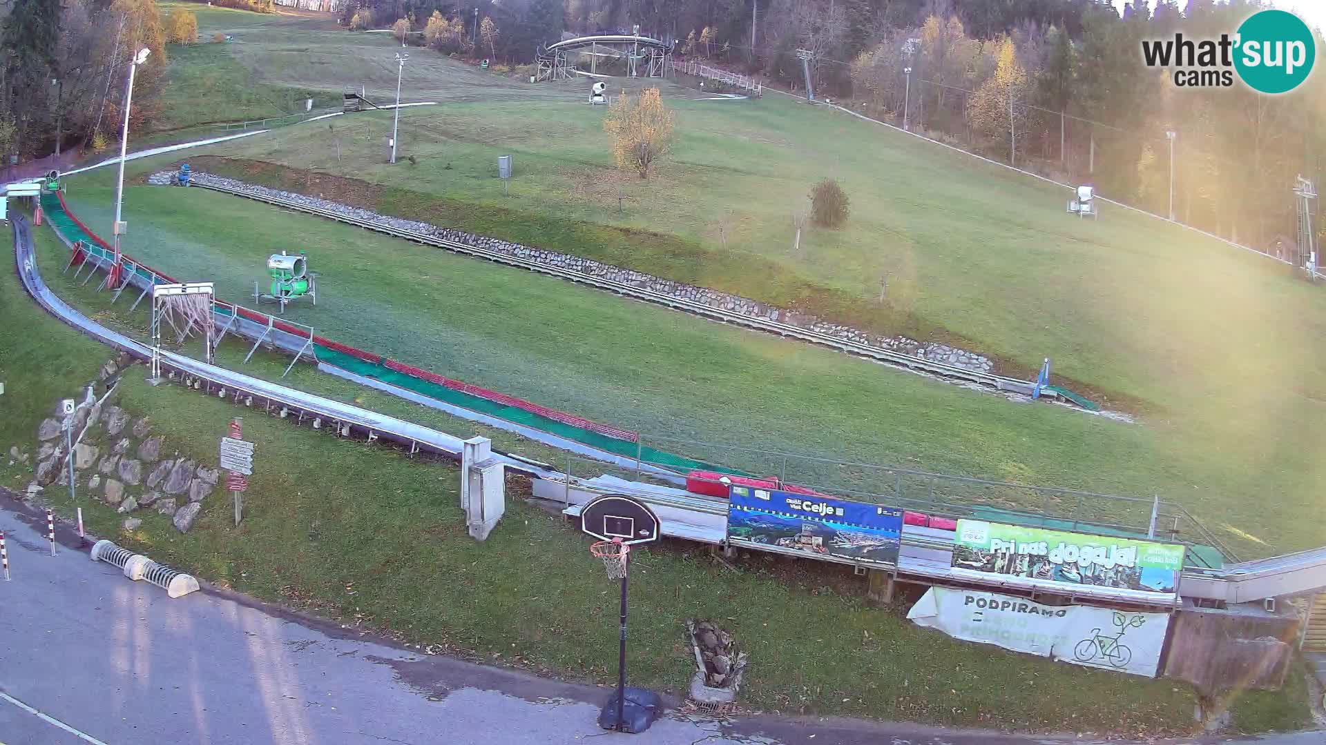 Celjska Koča – Blick vom Hotel