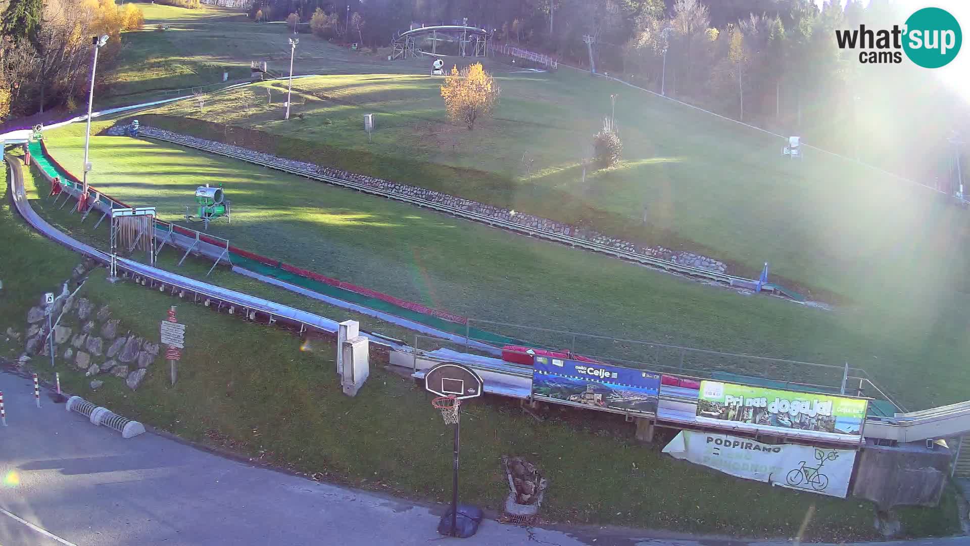 Celjska Koča – Blick vom Hotel