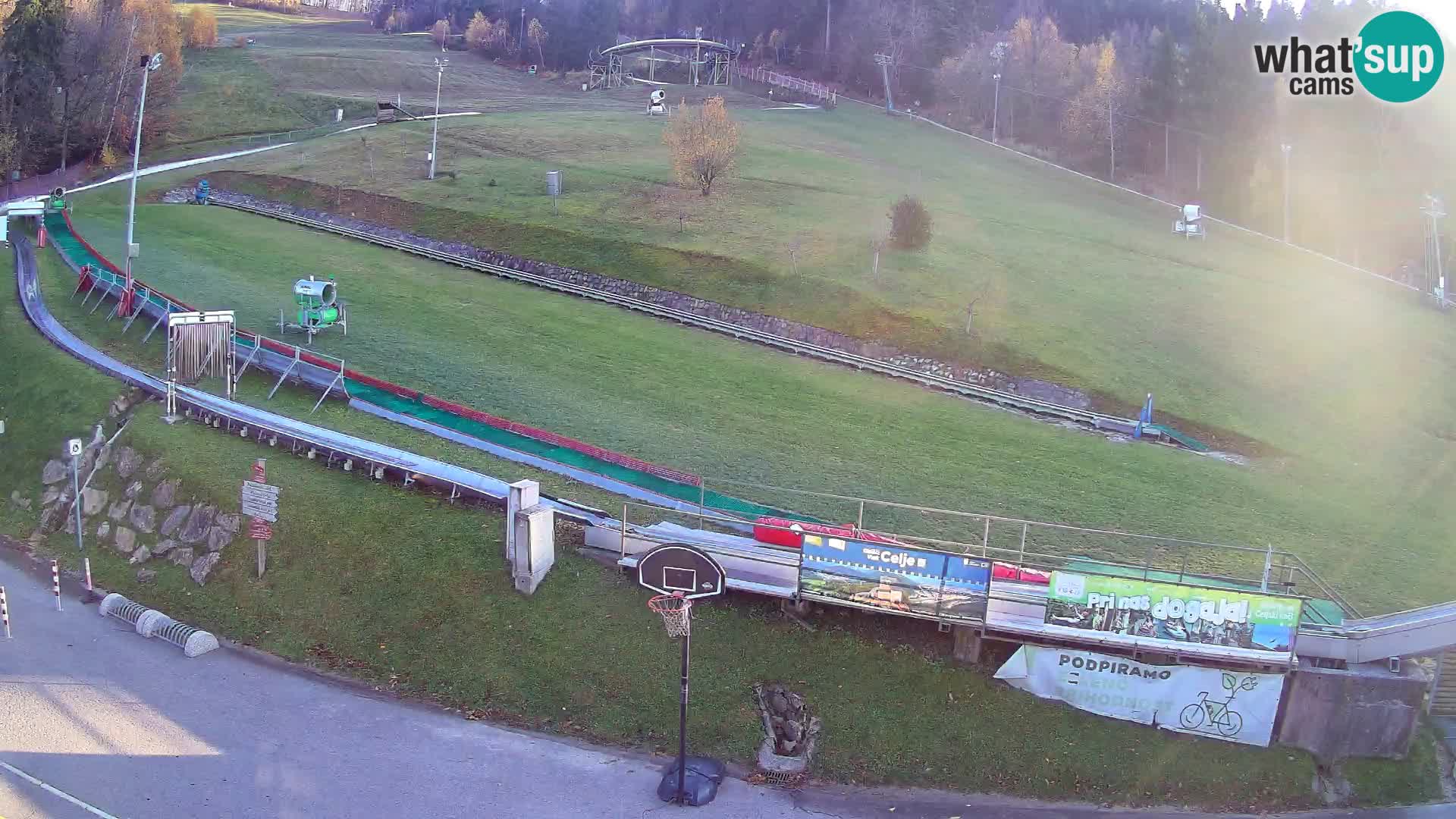 Celjska Koča – Blick vom Hotel