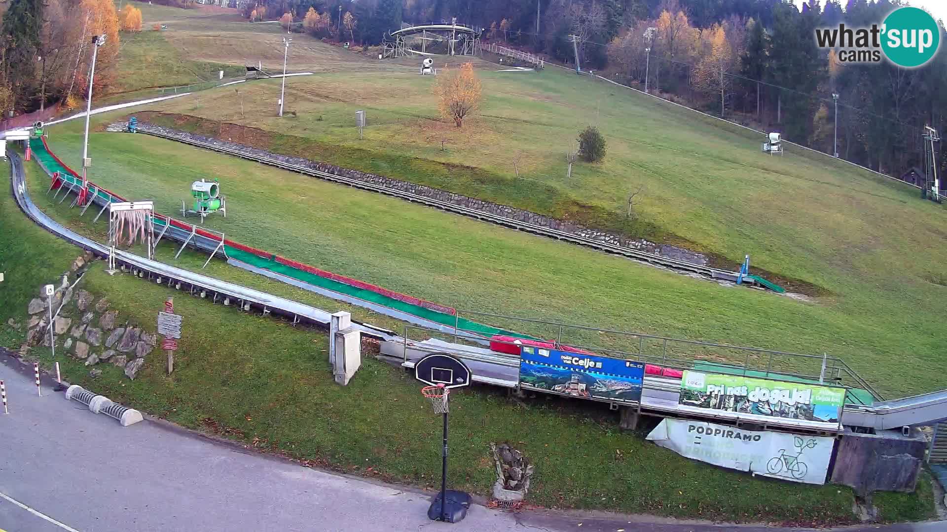 Celjska Koča – Blick vom Hotel