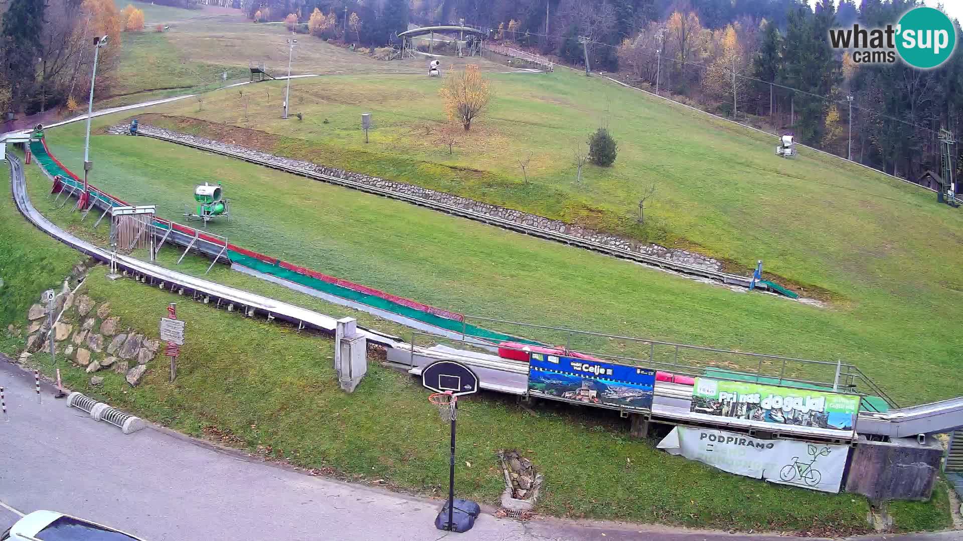 Celjska Koča – Blick vom Hotel
