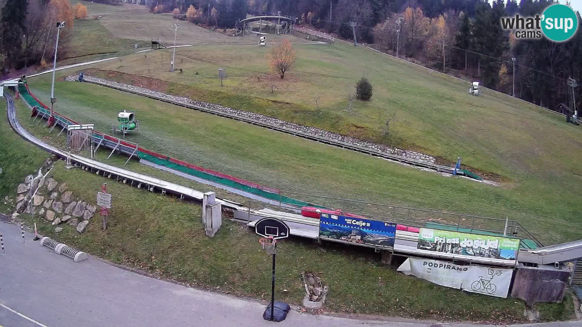 Celjska Koča – Blick vom Hotel