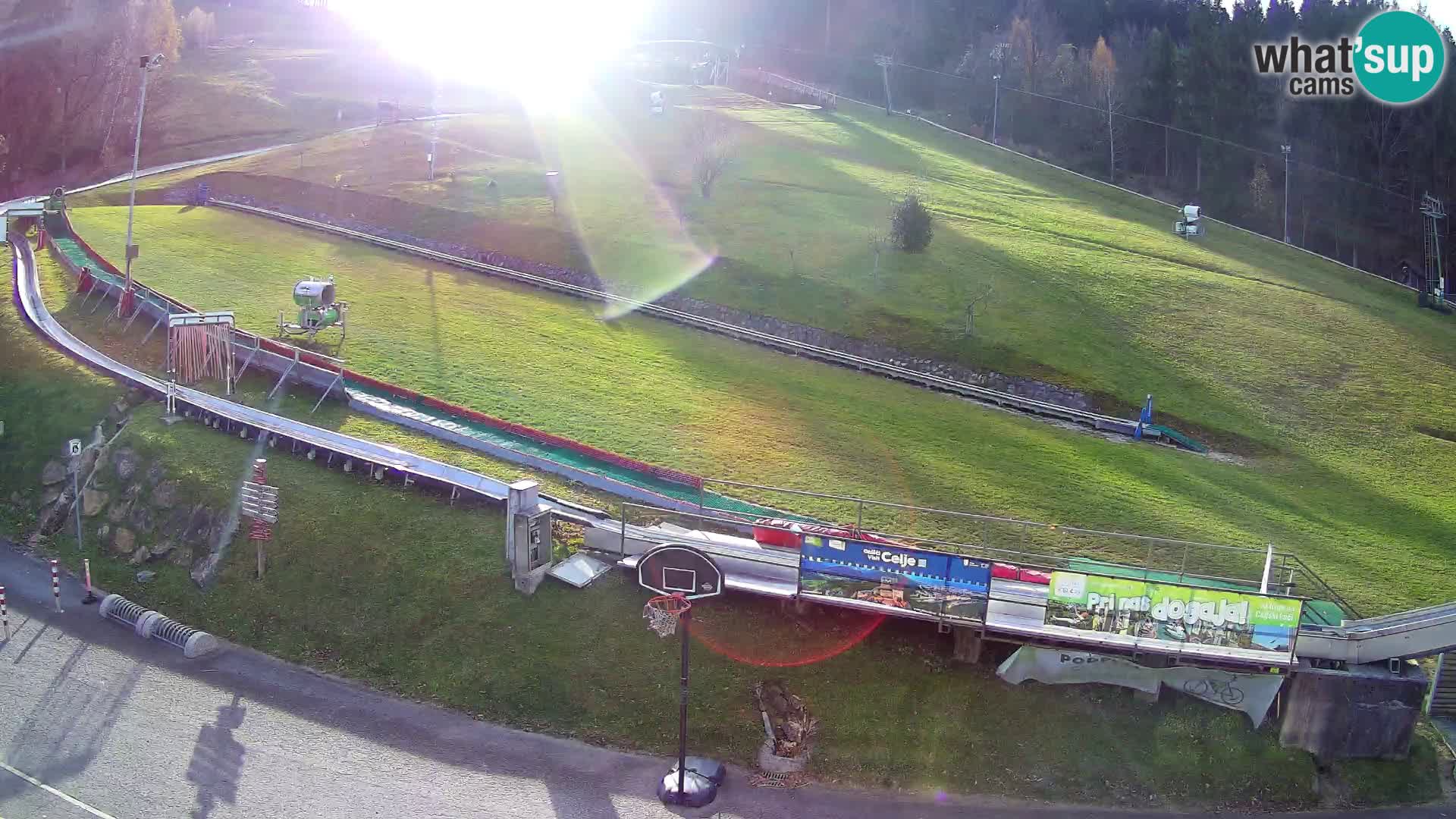 Celjska Koča – Blick vom Hotel