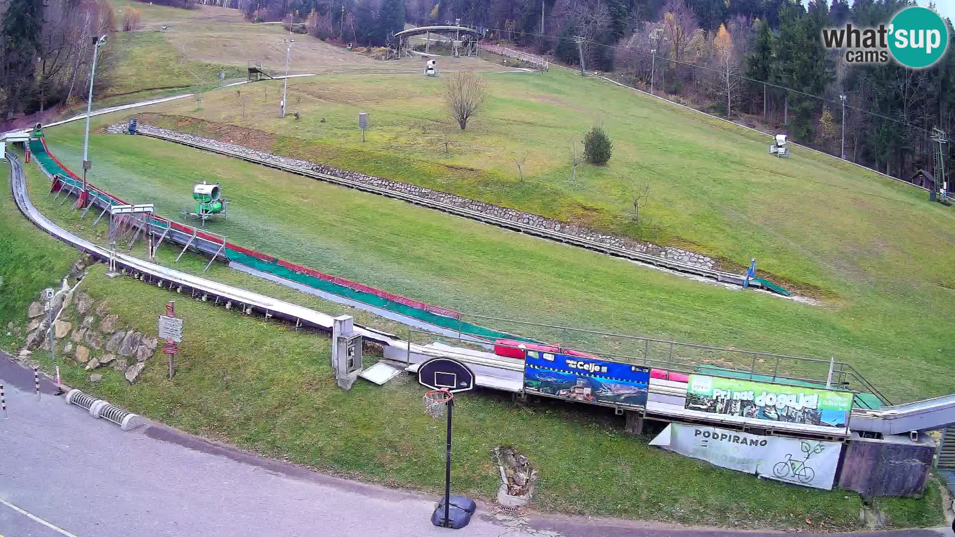 Celjska Koča – Blick vom Hotel