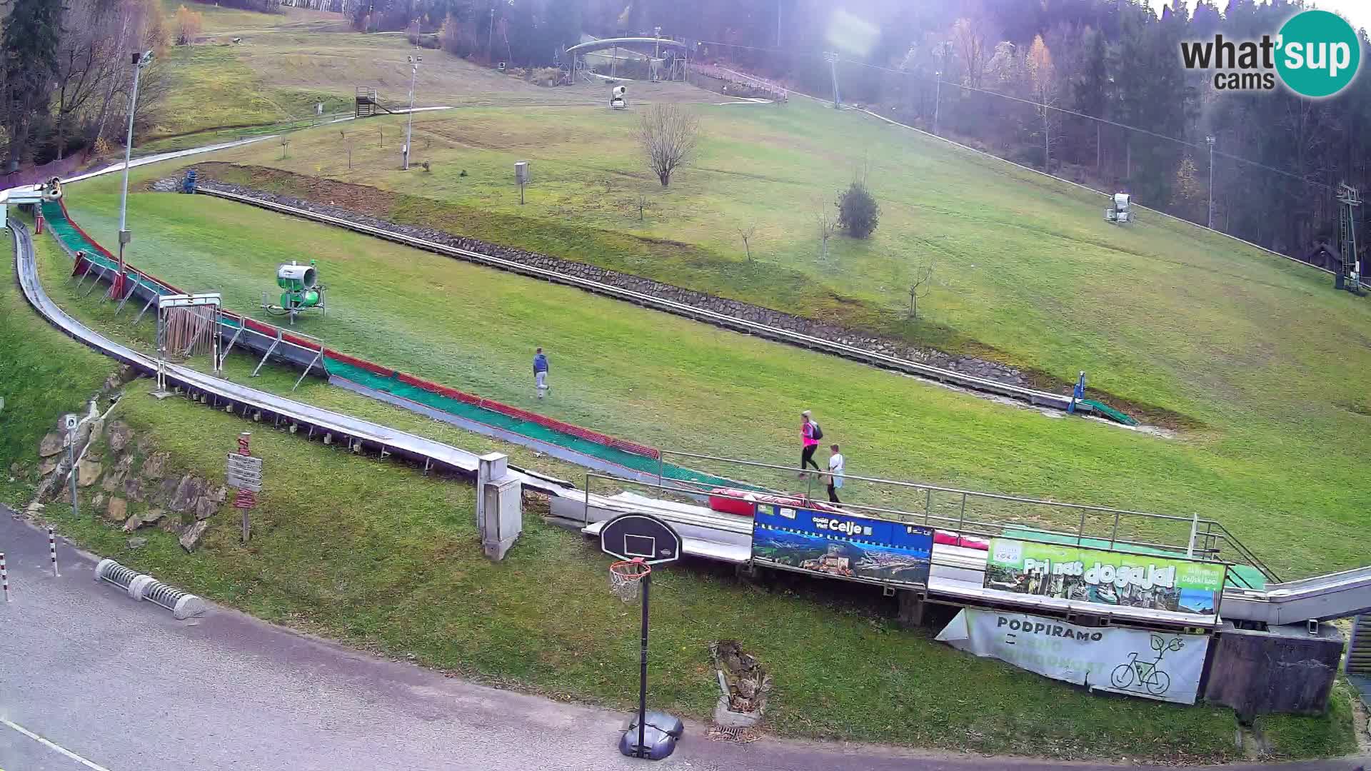 Celjska Koča – Blick vom Hotel