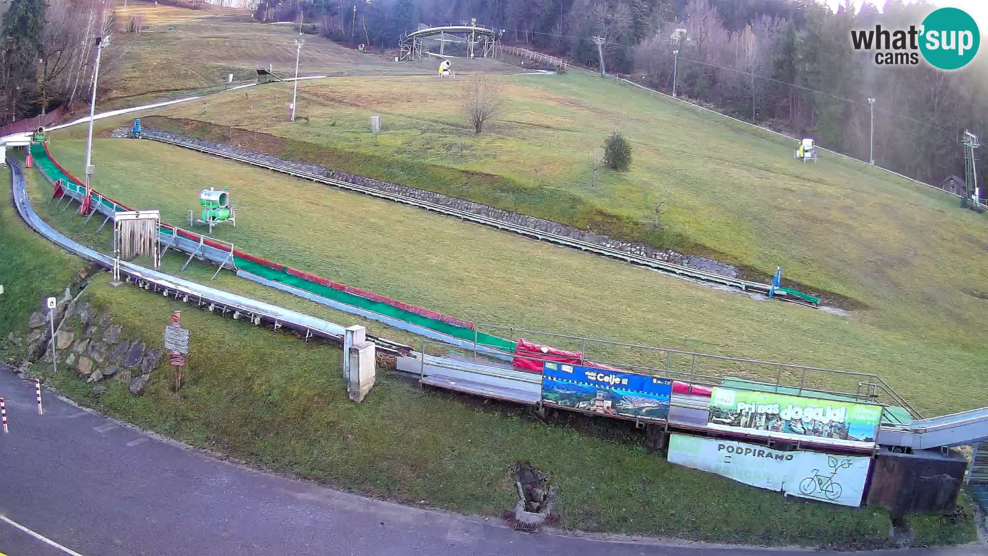 Celjska Koča – Blick vom Hotel