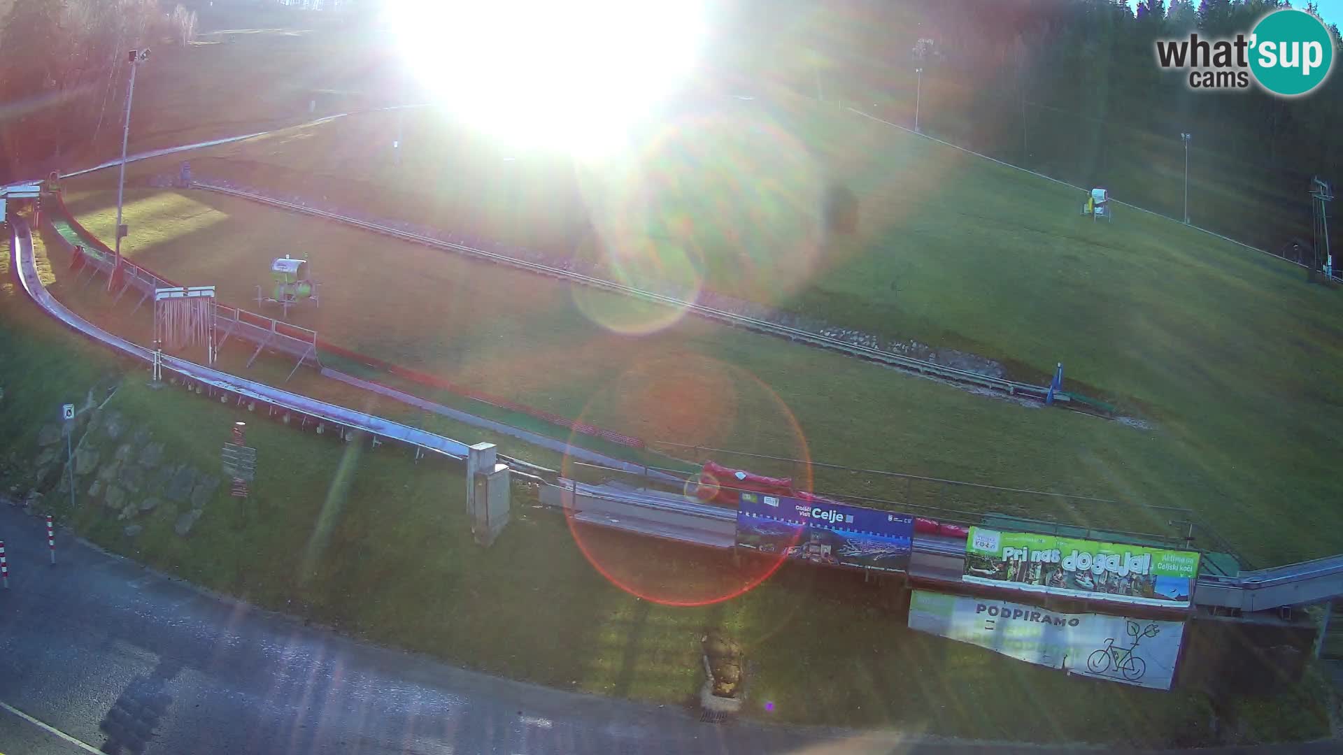 Celjska Koča – vista desde el hotel