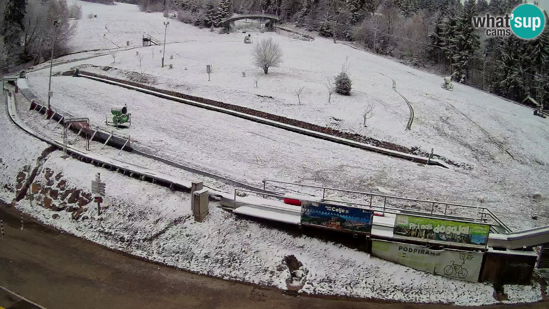 Celjska Koča – vista dall’hotel