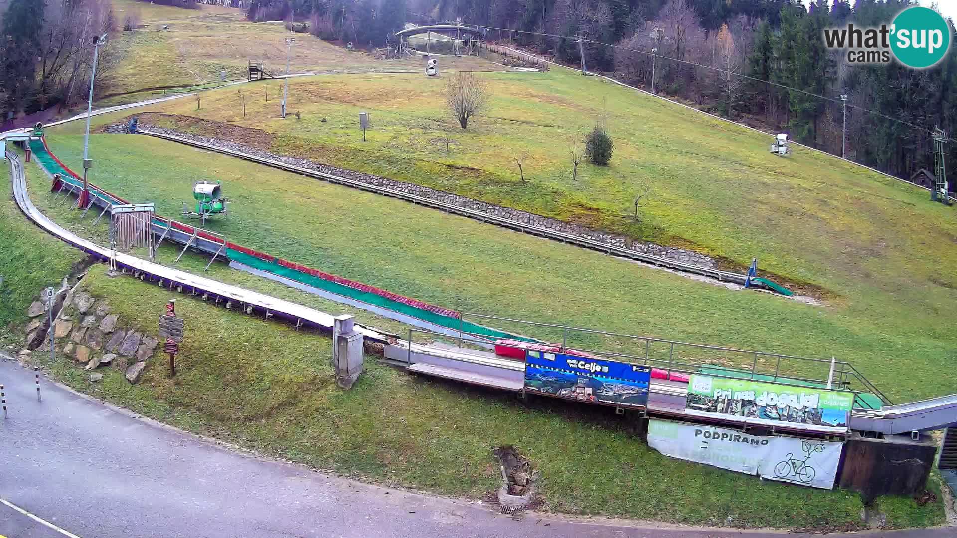 Celjska Koča – Blick vom Hotel