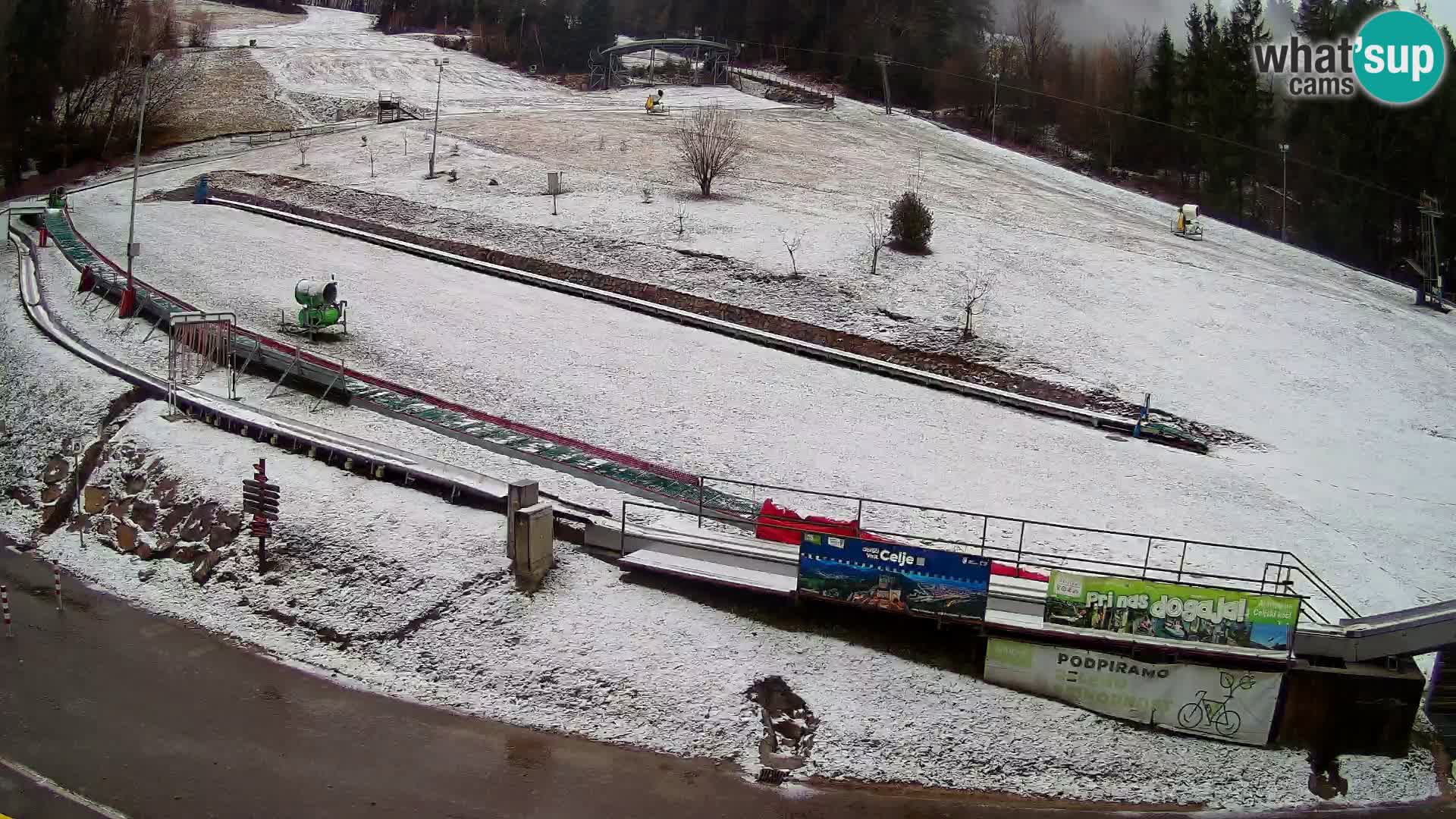 Celjska Koča – vista desde el hotel