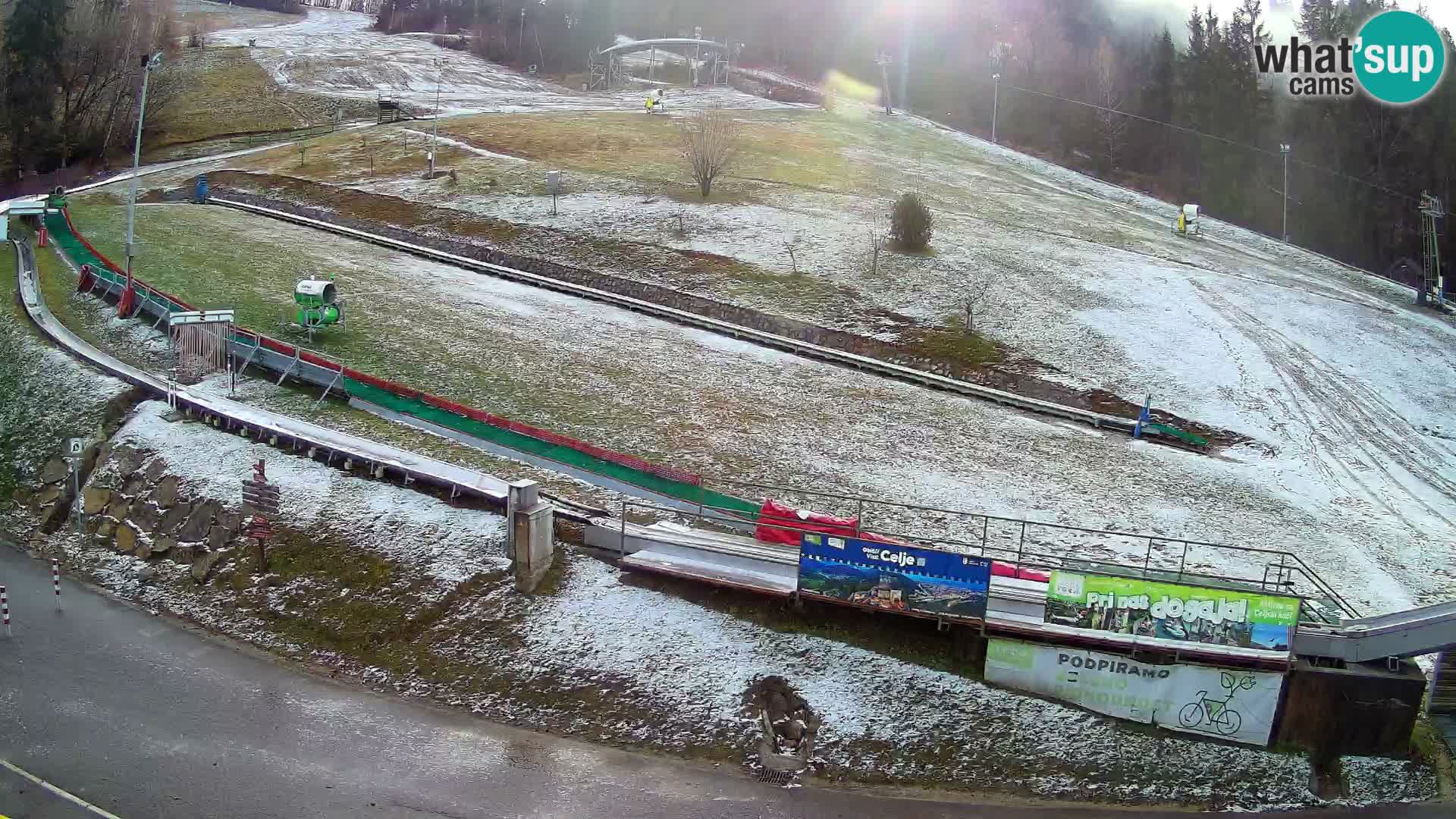 Celjska Koča – Blick vom Hotel