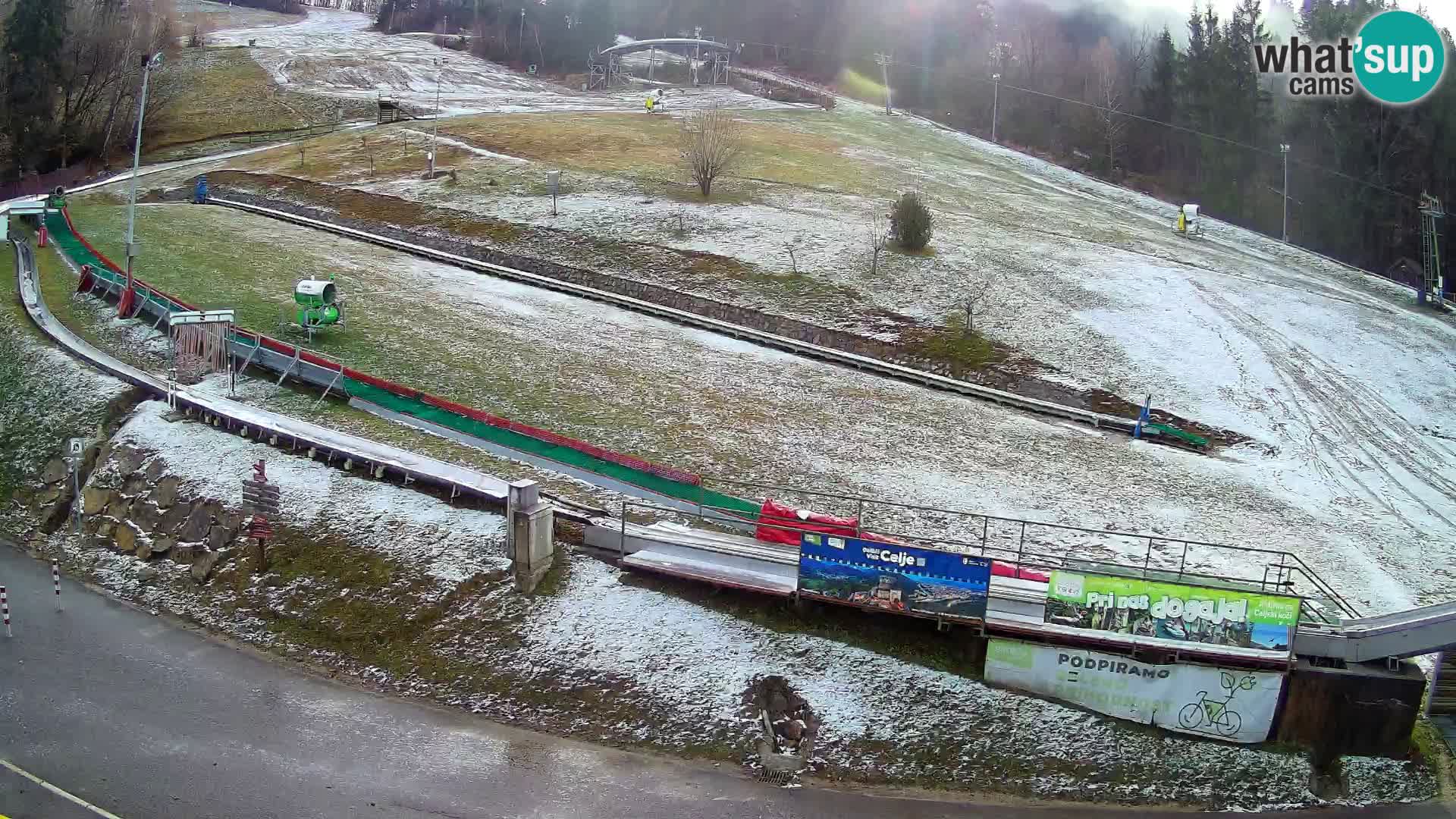 Celjska Koča – Blick vom Hotel