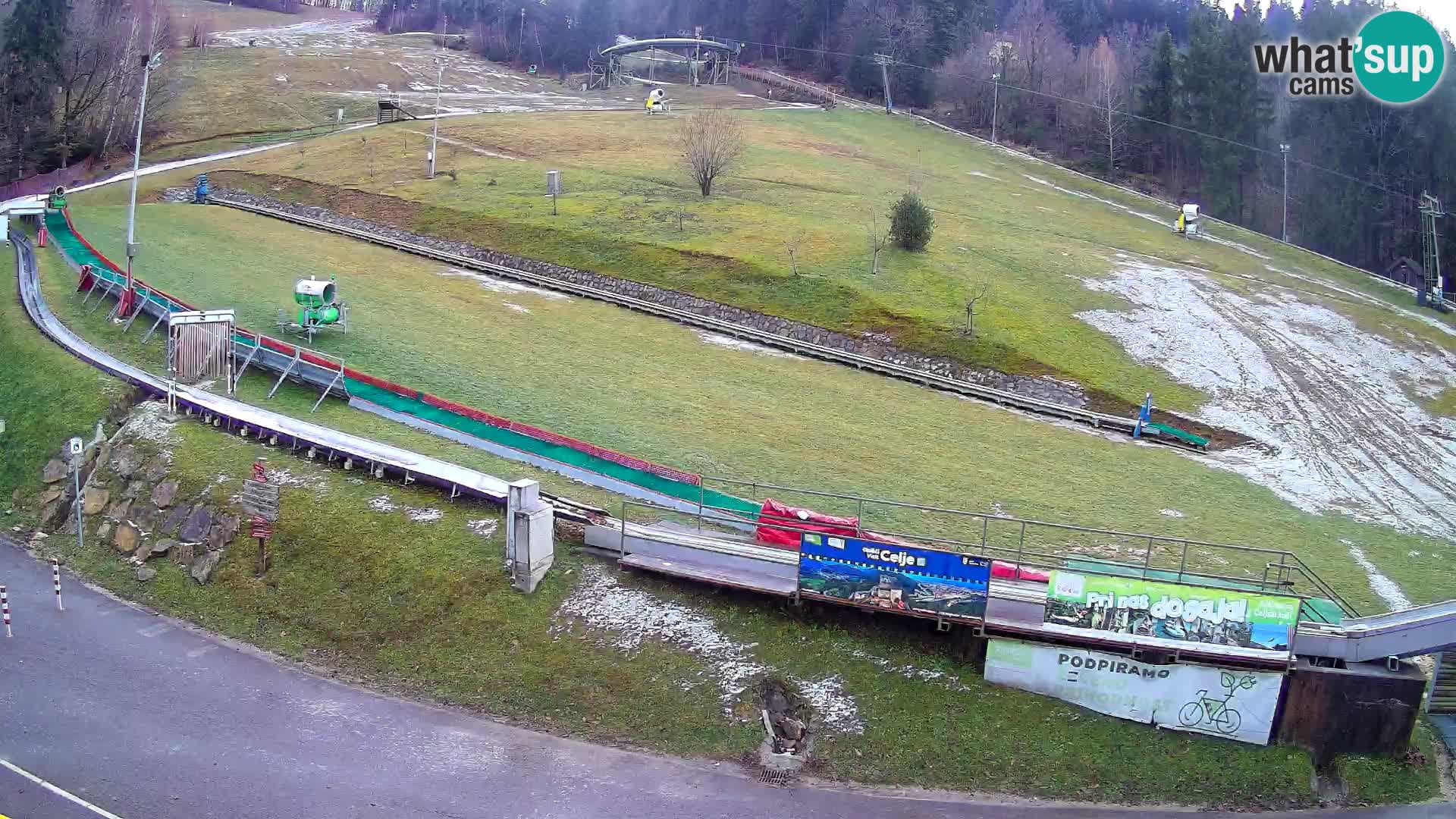 Celjska Koča – Blick vom Hotel