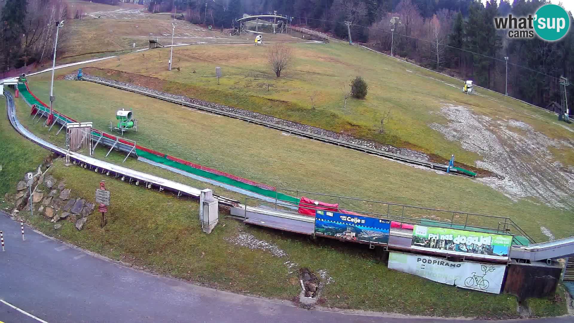 Celjska Koča – Blick vom Hotel